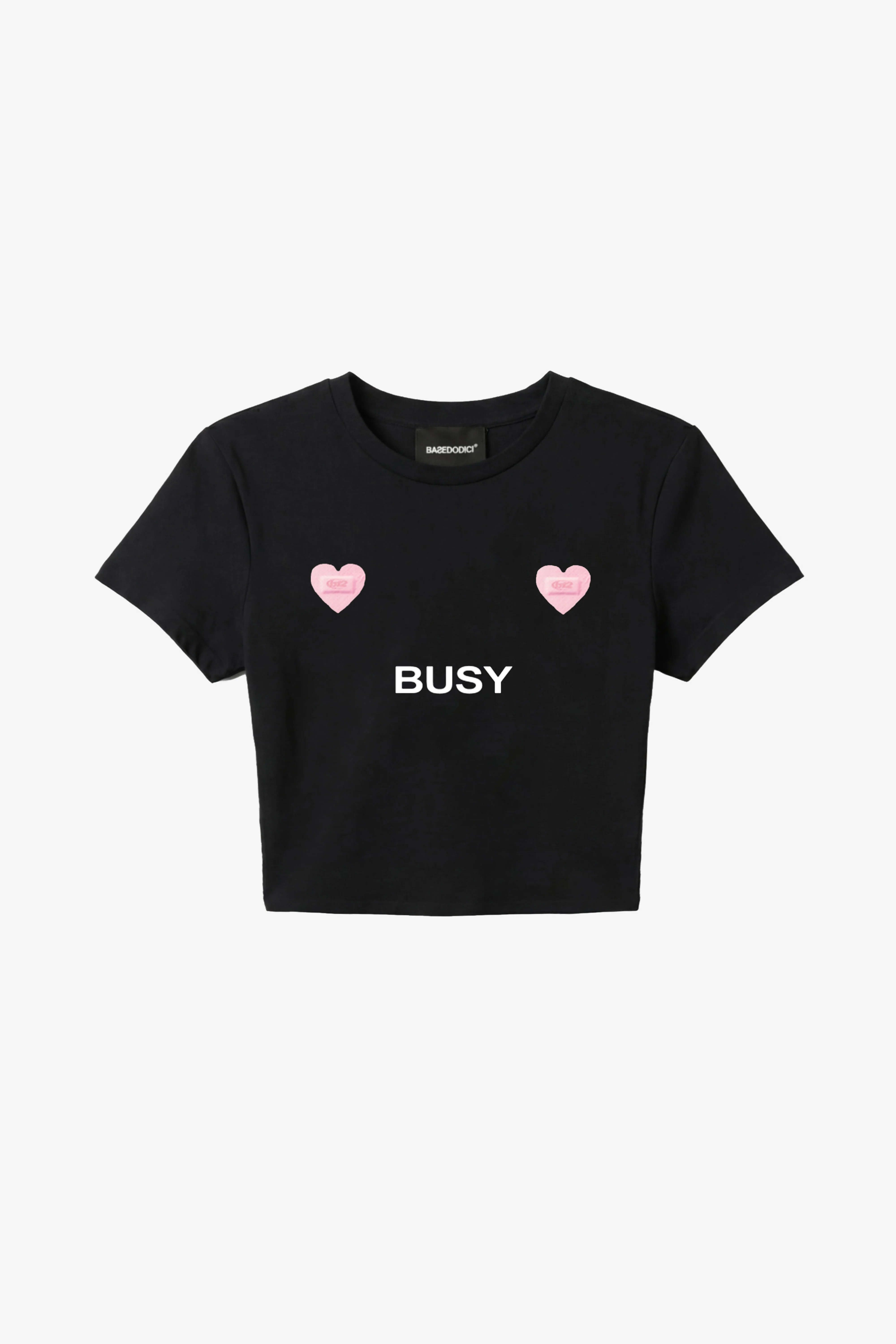 Baby Tee "DIVA" Busy Black