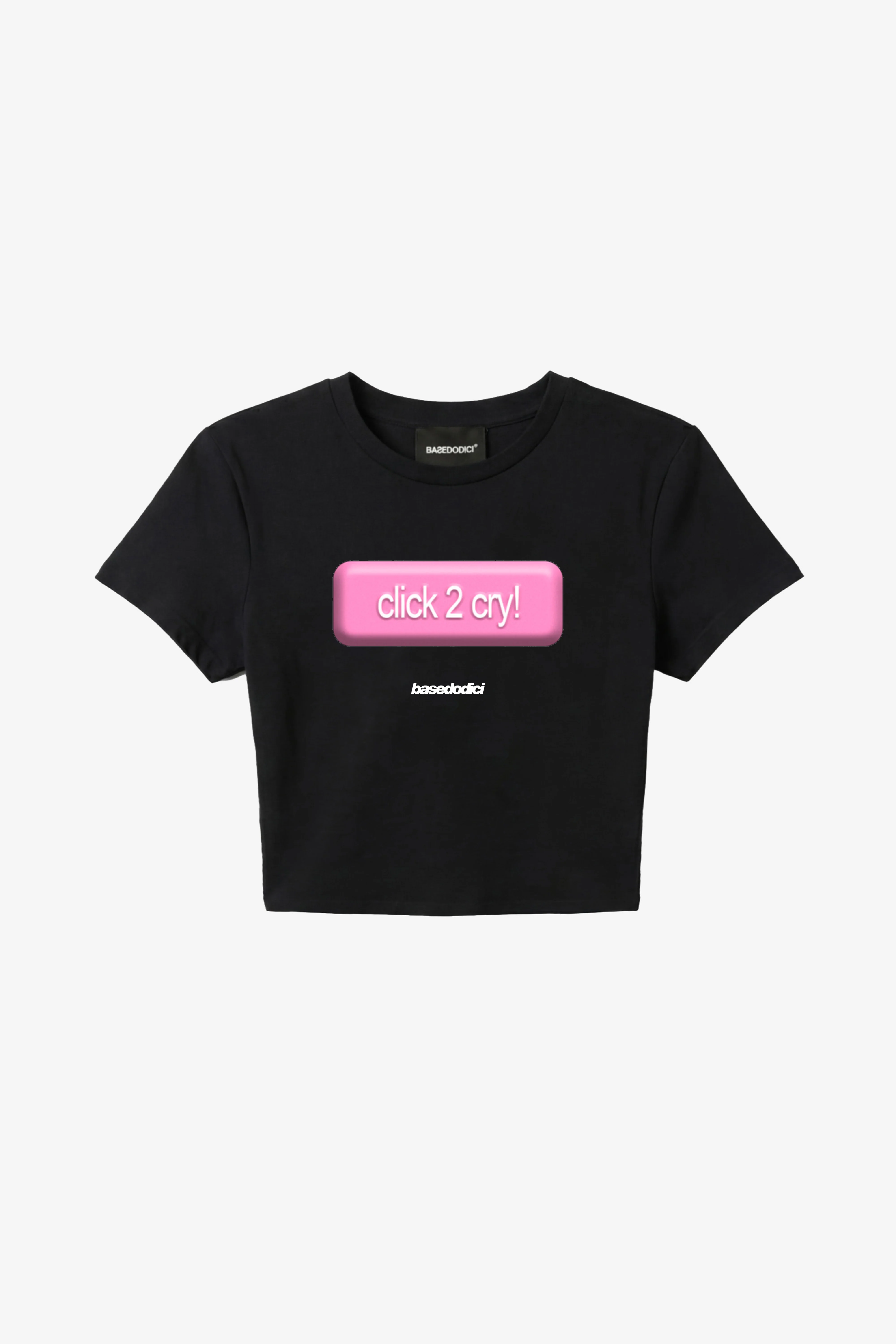 Baby Tee "DIVA" Click Black