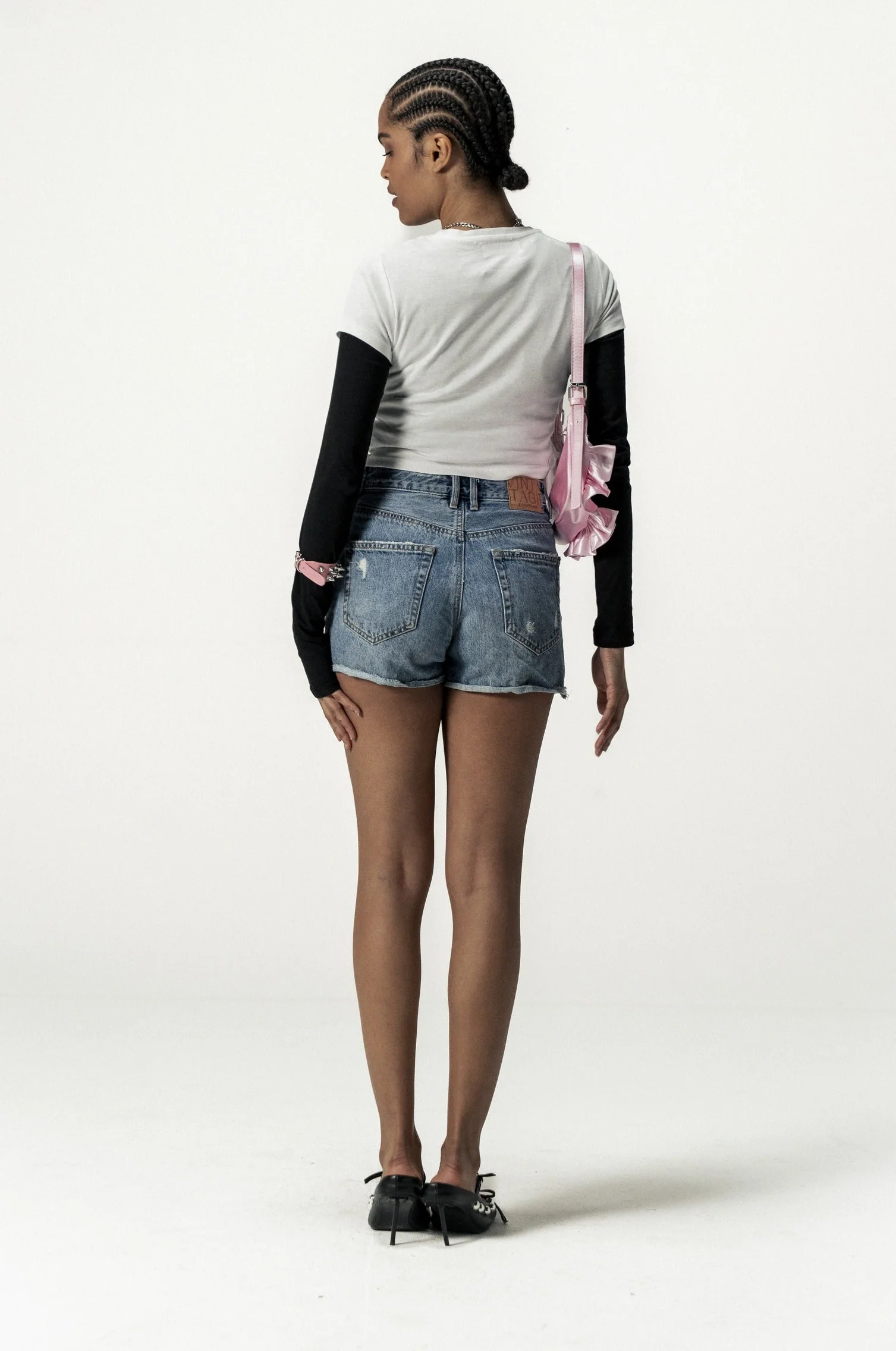 Baby Tee "DIVA" Click White - Image 12