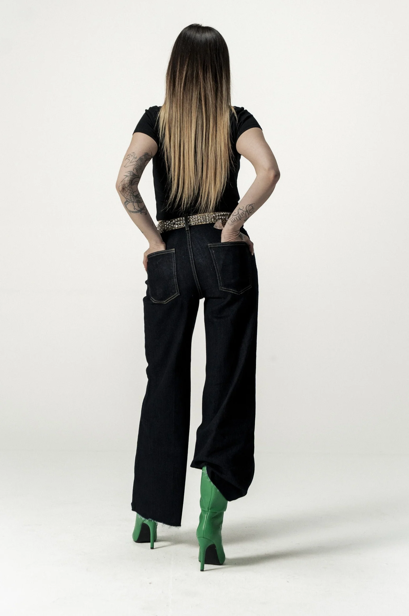 Baby Tee "DIVA" Privilege Black - Image 8