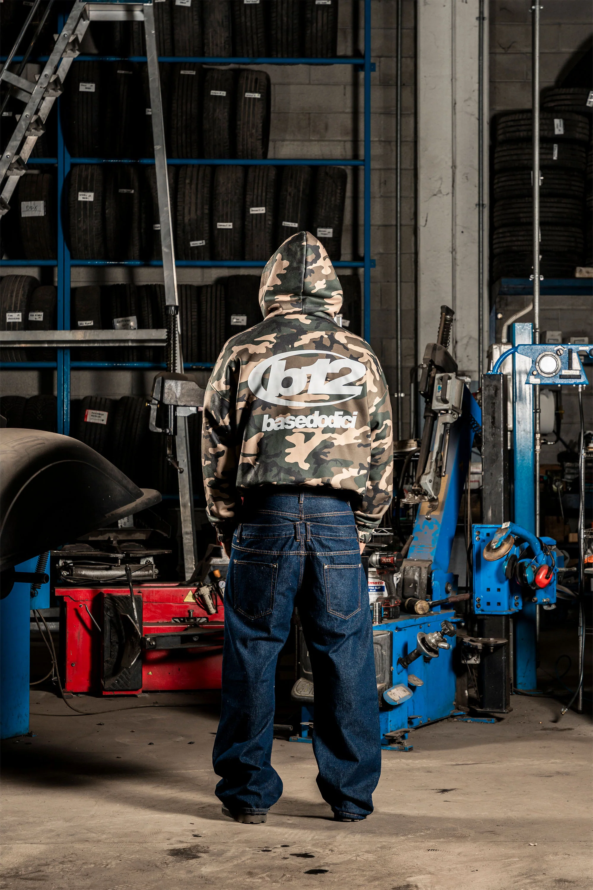 Balaclava Full Zip "DETROIT" Camo Green - Image 17