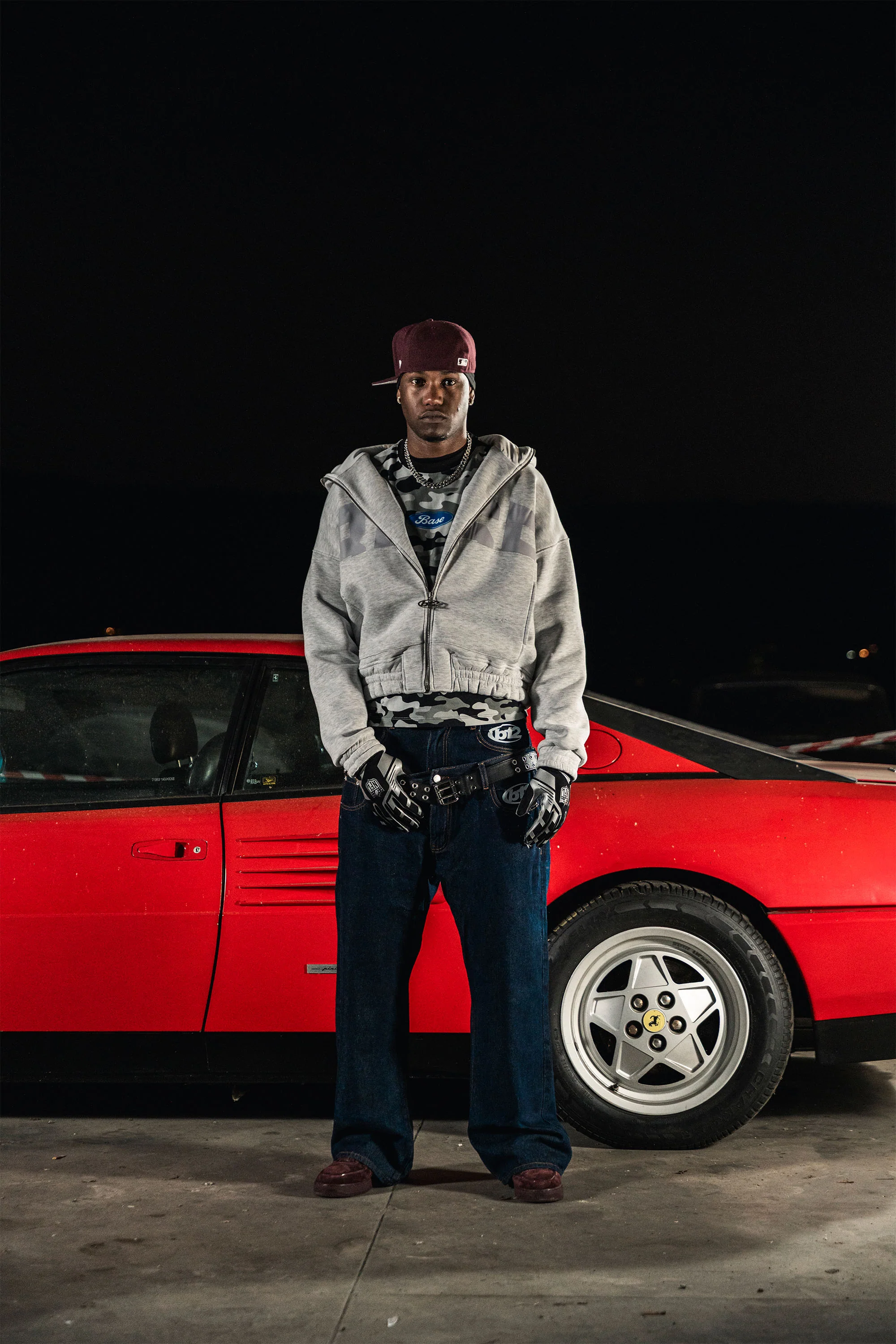 Balaclava Full Zip "DETROIT" Grey - Image 11