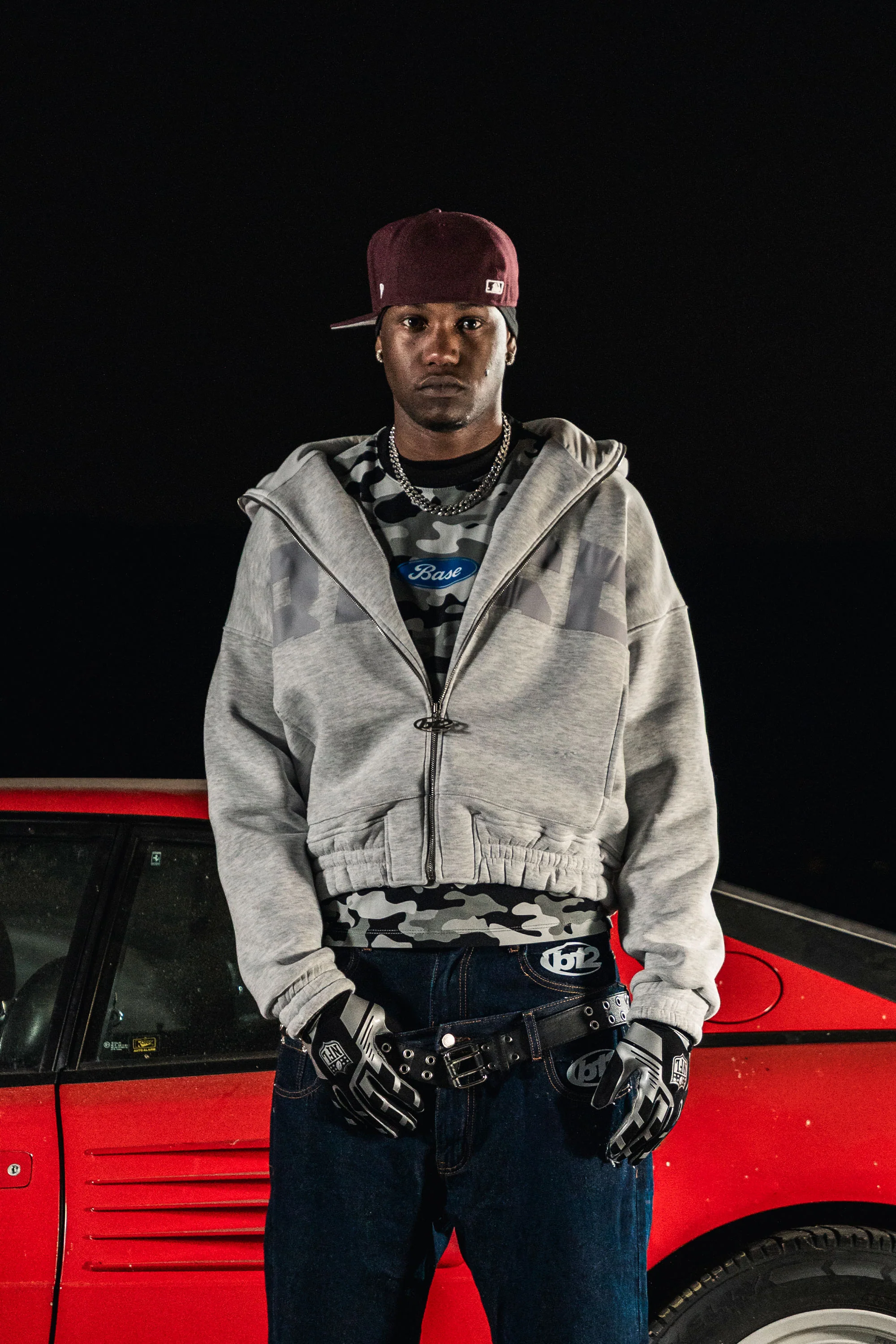 Balaclava Full Zip "DETROIT" Grey - Image 7