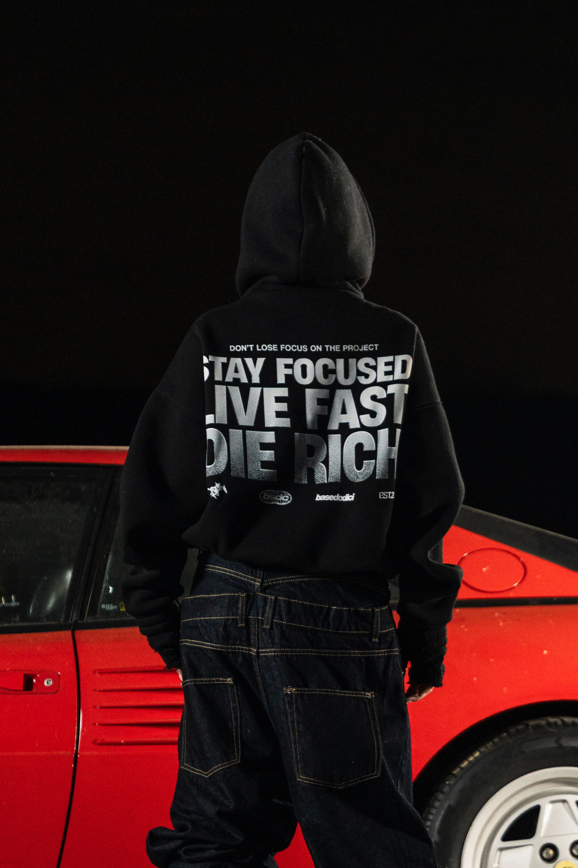 Balaclava Full Zip "DETROIT" StayFocused Black - Image 10