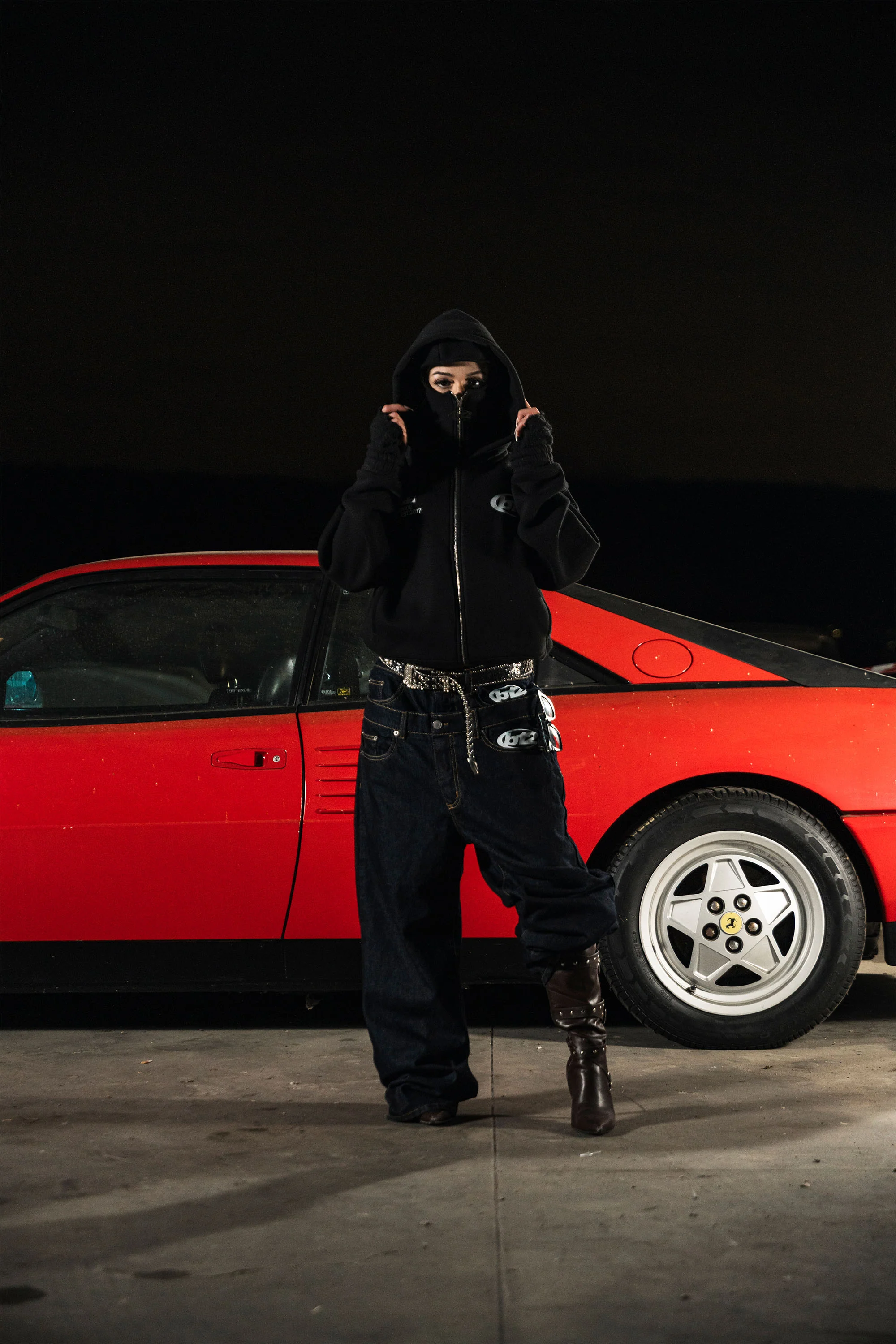 Balaclava Full Zip "DETROIT" StayFocused Black - Image 11