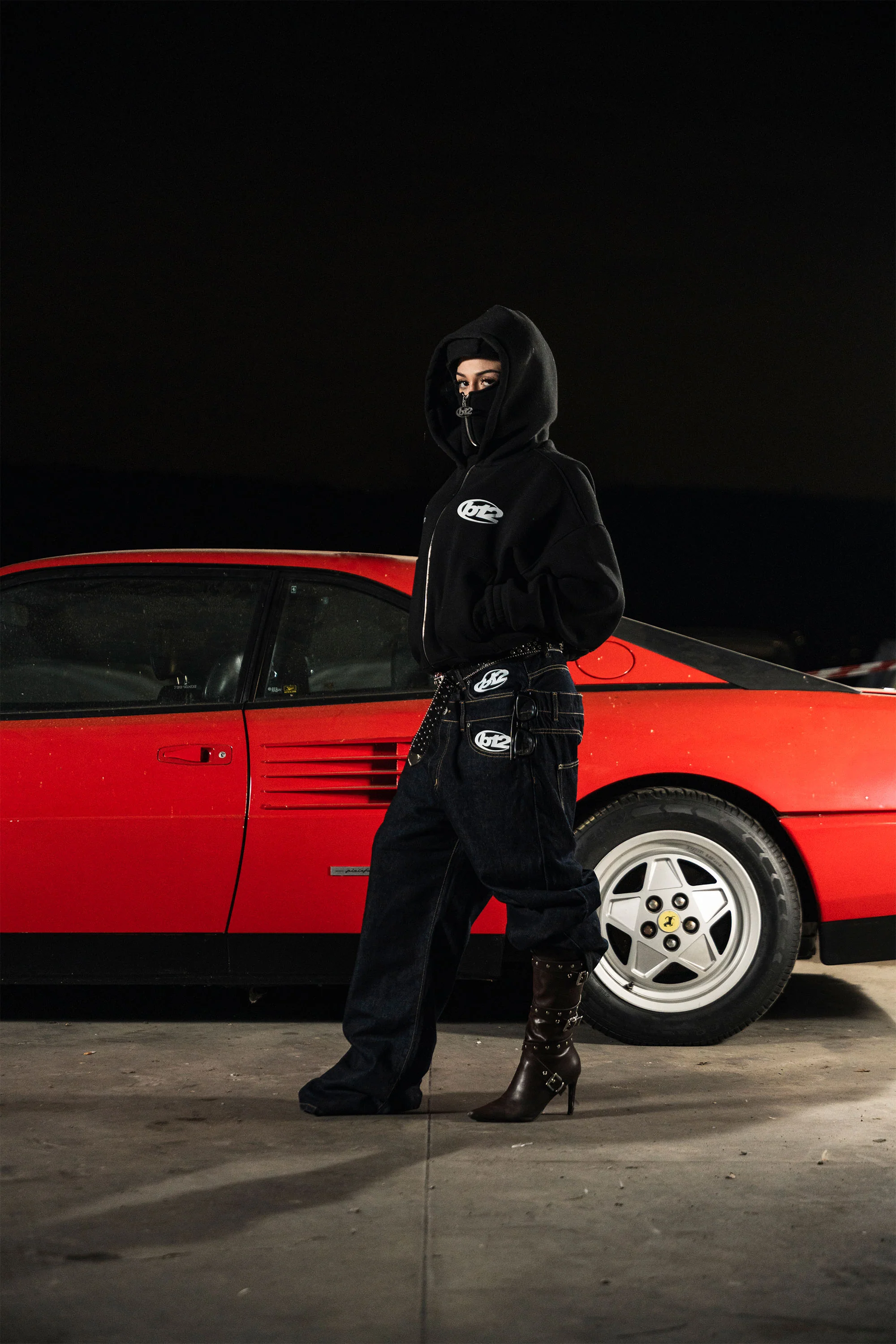 Balaclava Full Zip "DETROIT" StayFocused Black - Image 12