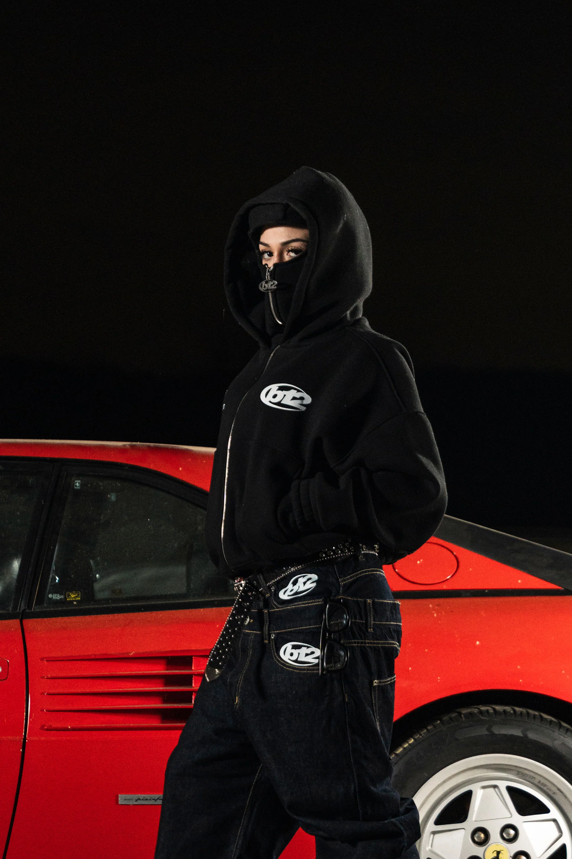 Balaclava Full Zip "DETROIT" StayFocused Black - Image 9