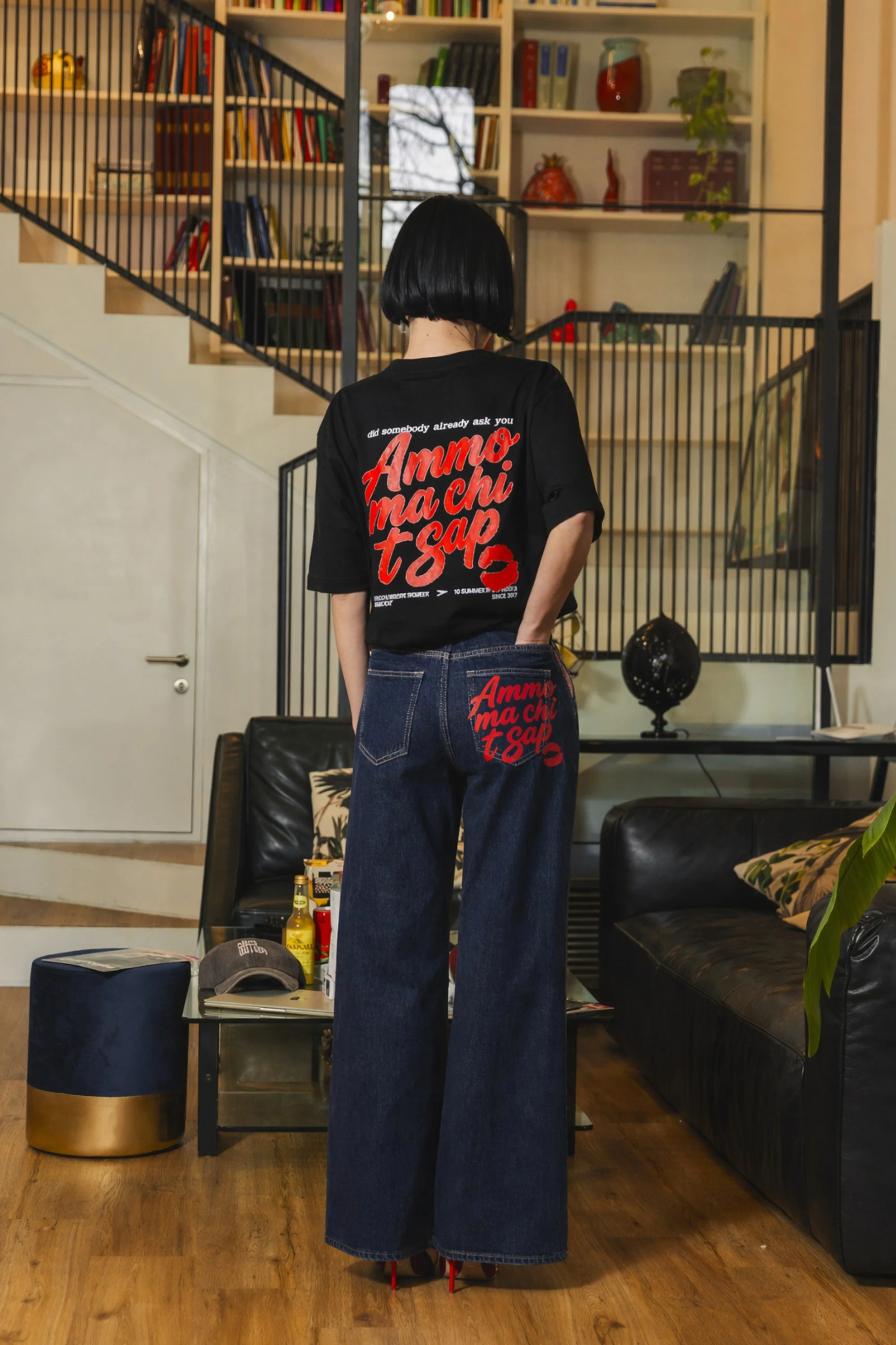 Bigall Denim "AMMO" CHI'T'SAP Dark Blue/Gloss - Image 4