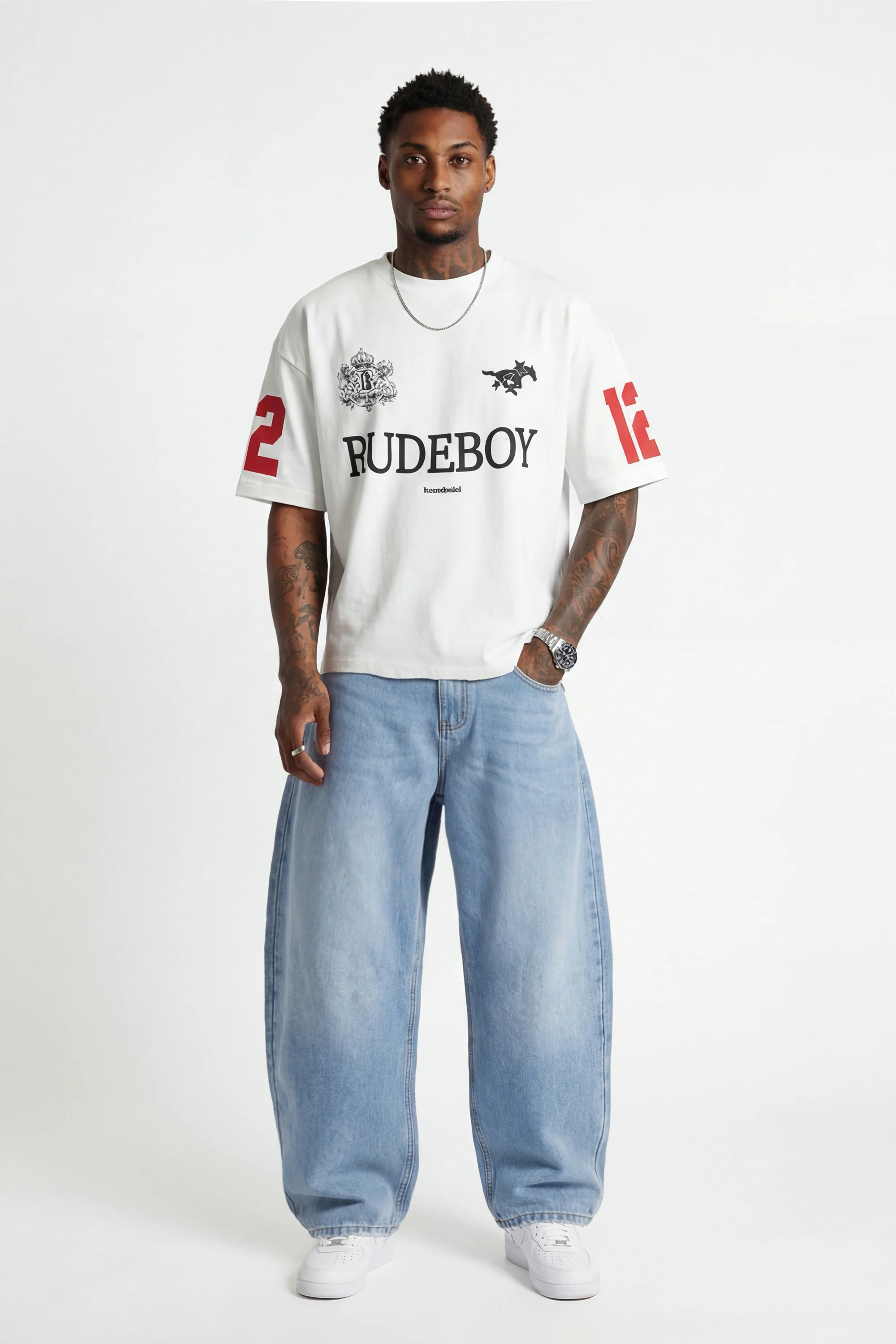Bigall Denim "DETROIT" Light Blue - Image 6