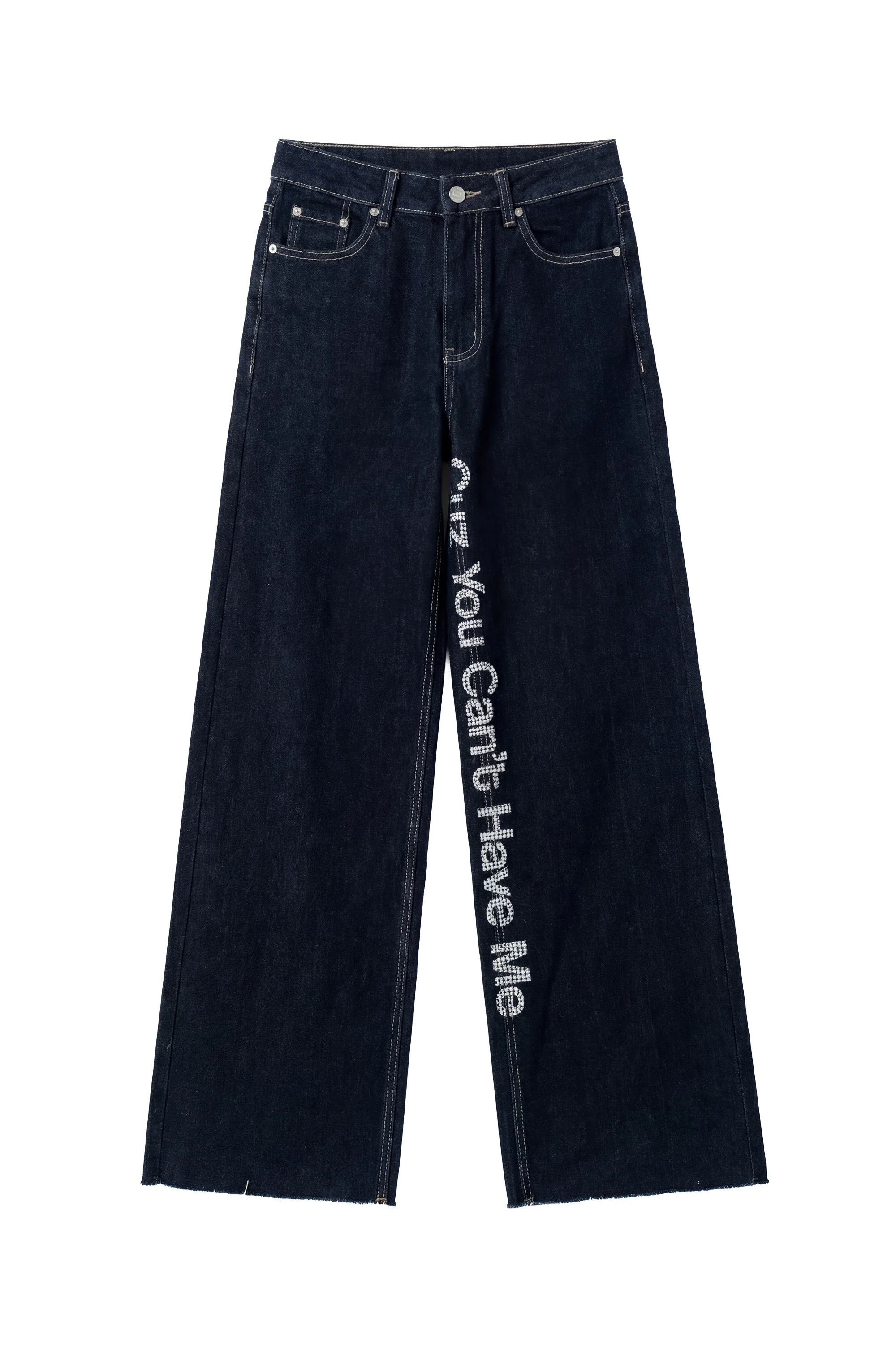 Bigall Denim "DIVA" CuzYouCan't Dark Blue/Glitter