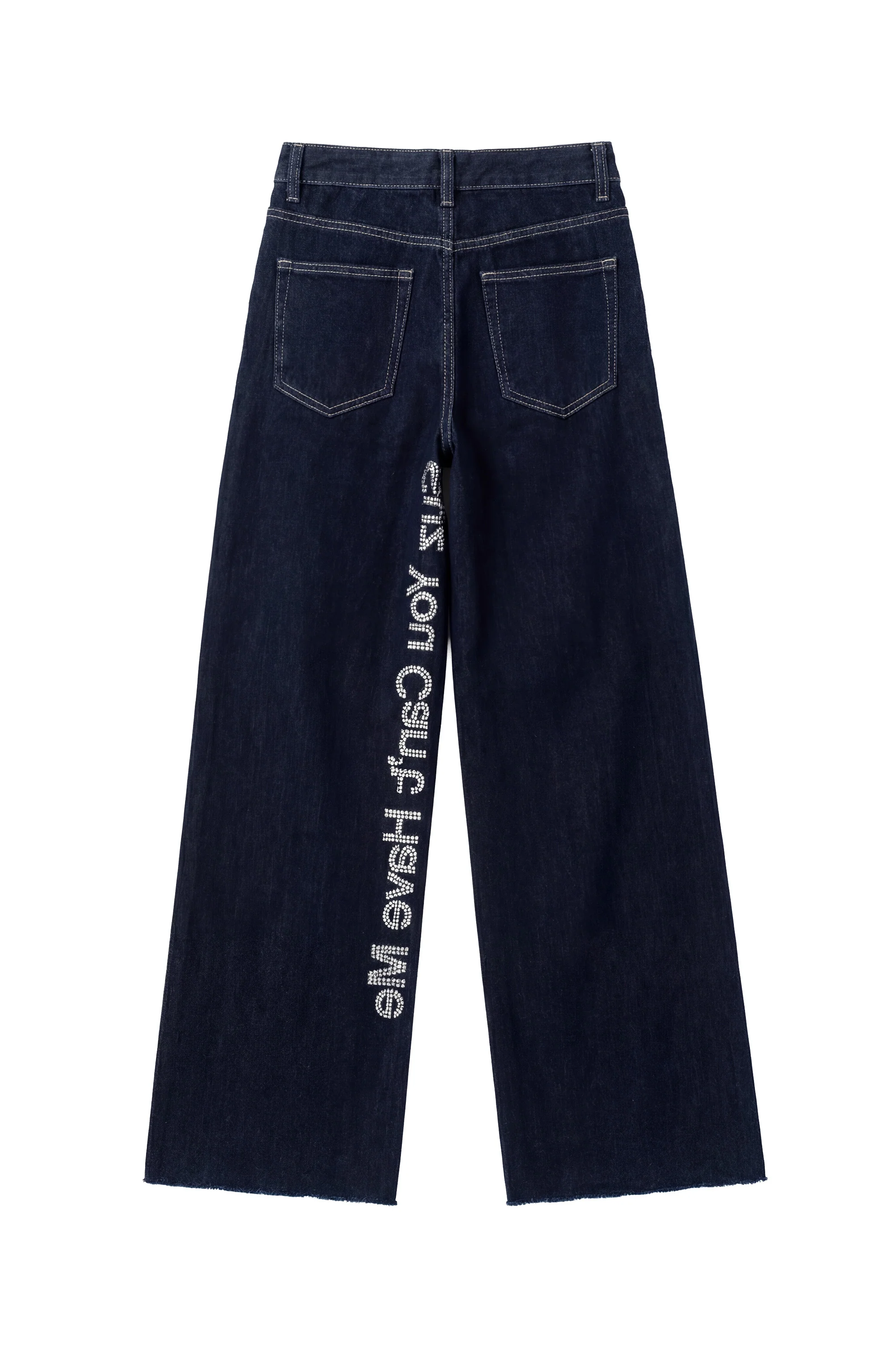 Bigall Denim "DIVA" CuzYouCan't Dark Blue/Glitter - Image 6