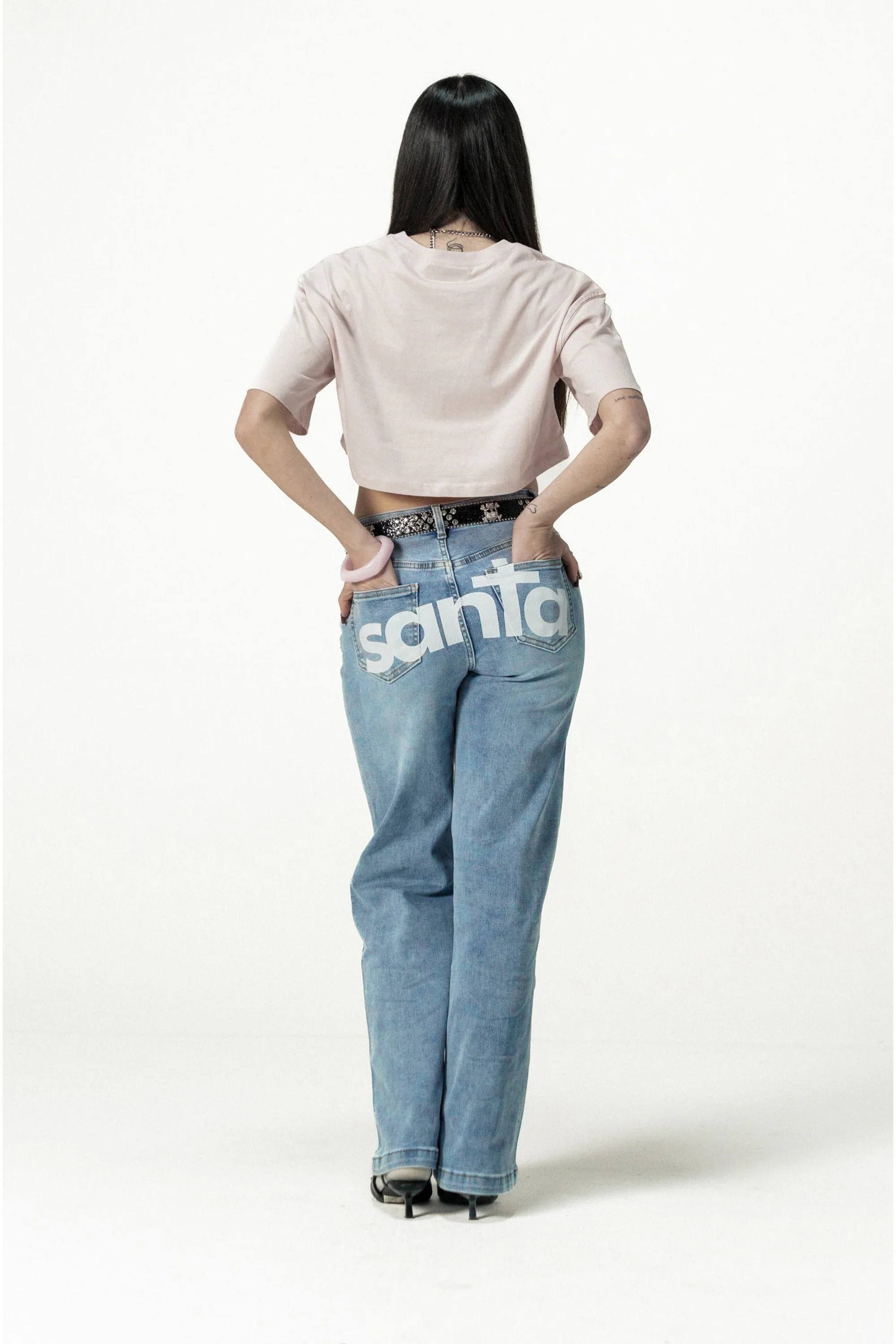 Bigall Denim "DIVA" Santa Light Blue - Image 10