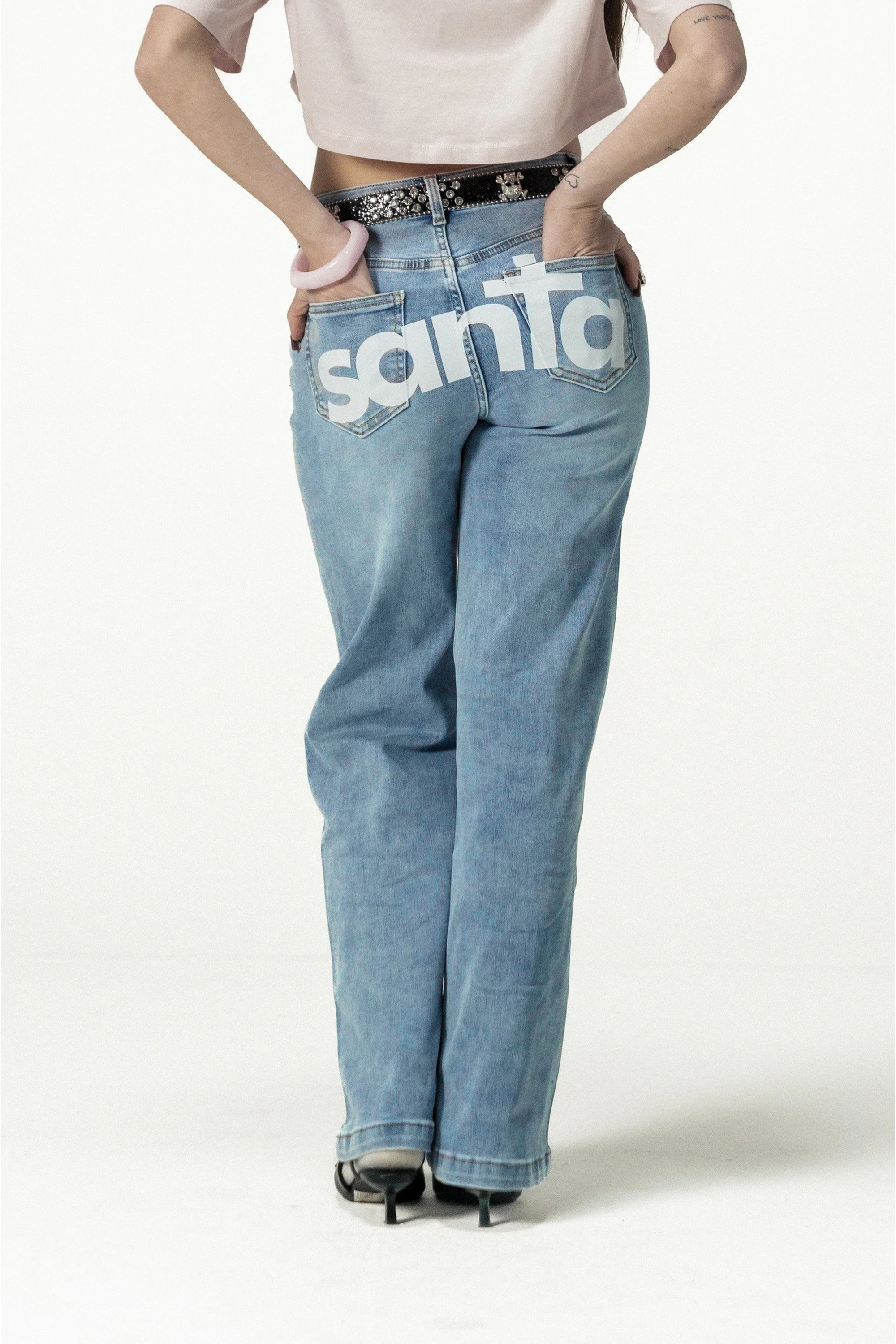 Bigall Denim "DIVA" Santa Light Blue - Image 2