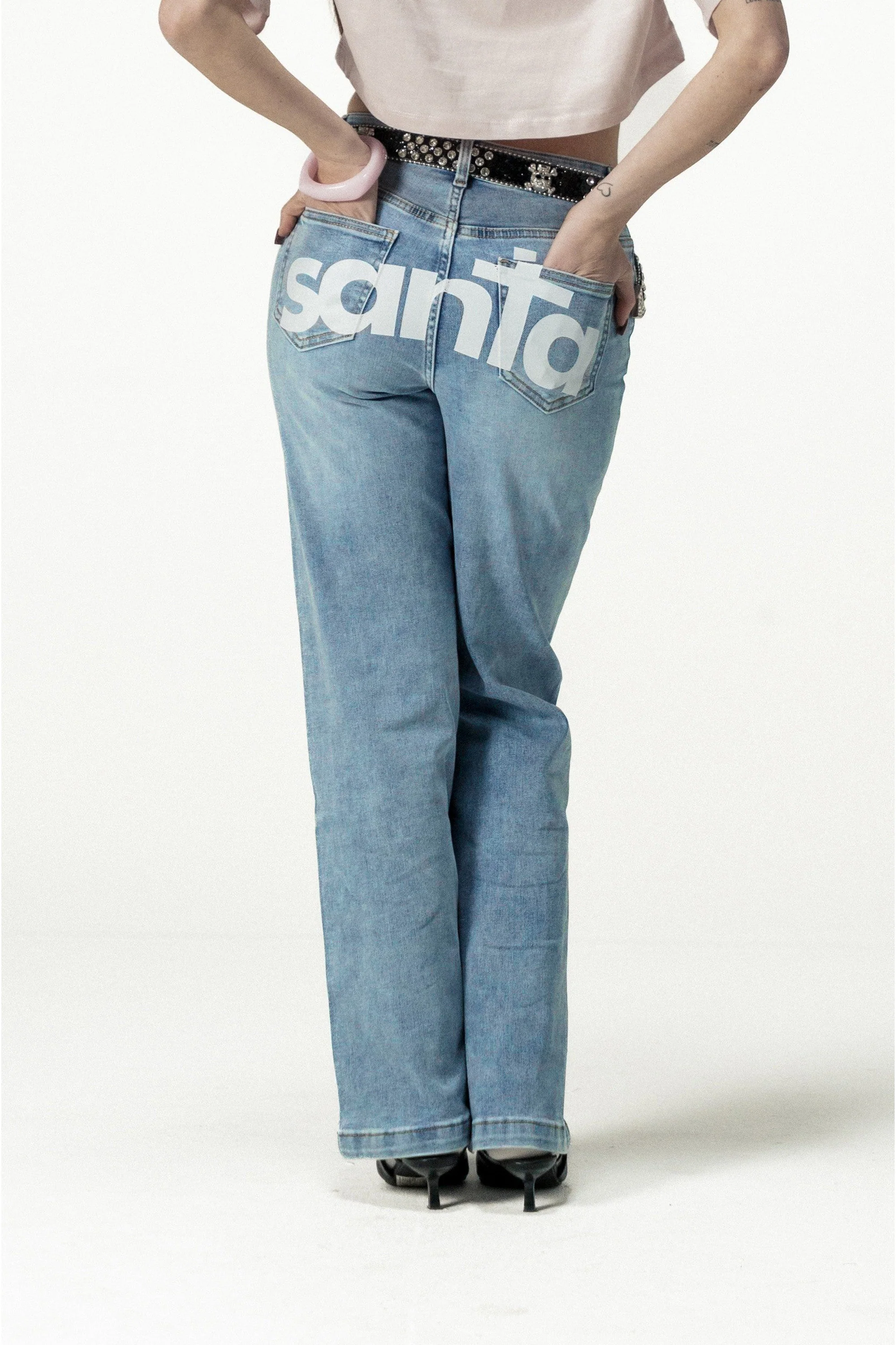 Bigall Denim "DIVA" Santa Light Blue - Image 4