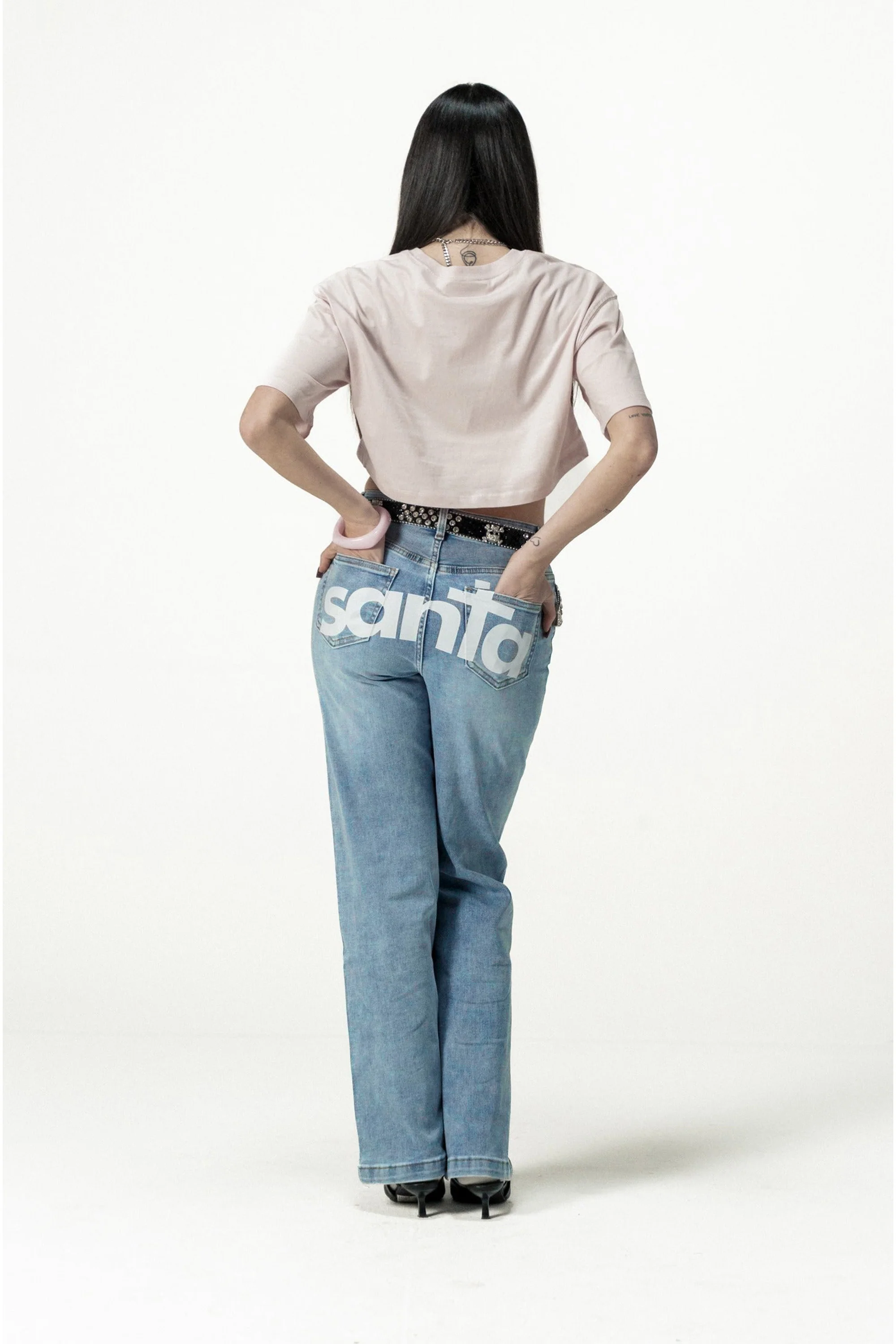Bigall Denim "DIVA" Santa Light Blue - Image 6