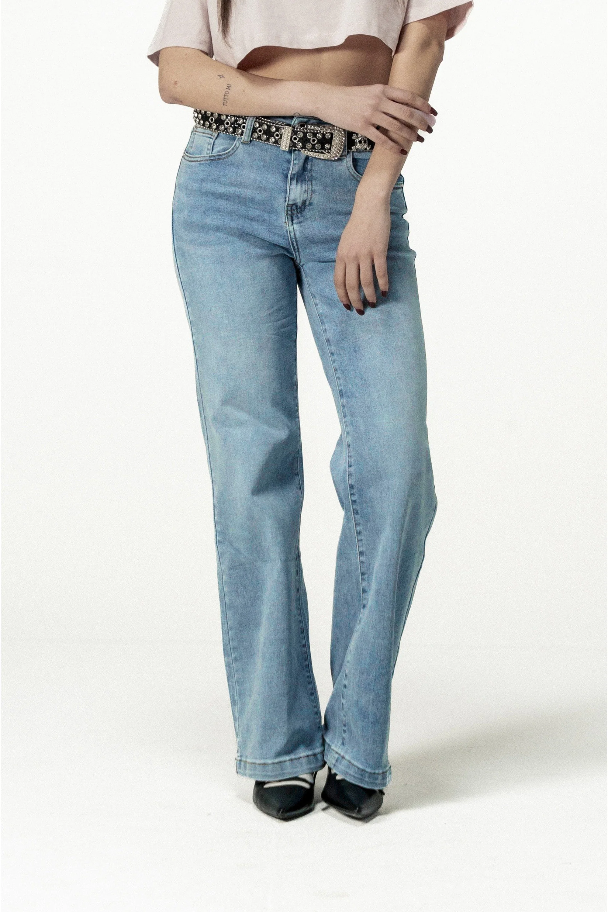 Bigall Denim "DIVA" Santa Light Blue - Image 7
