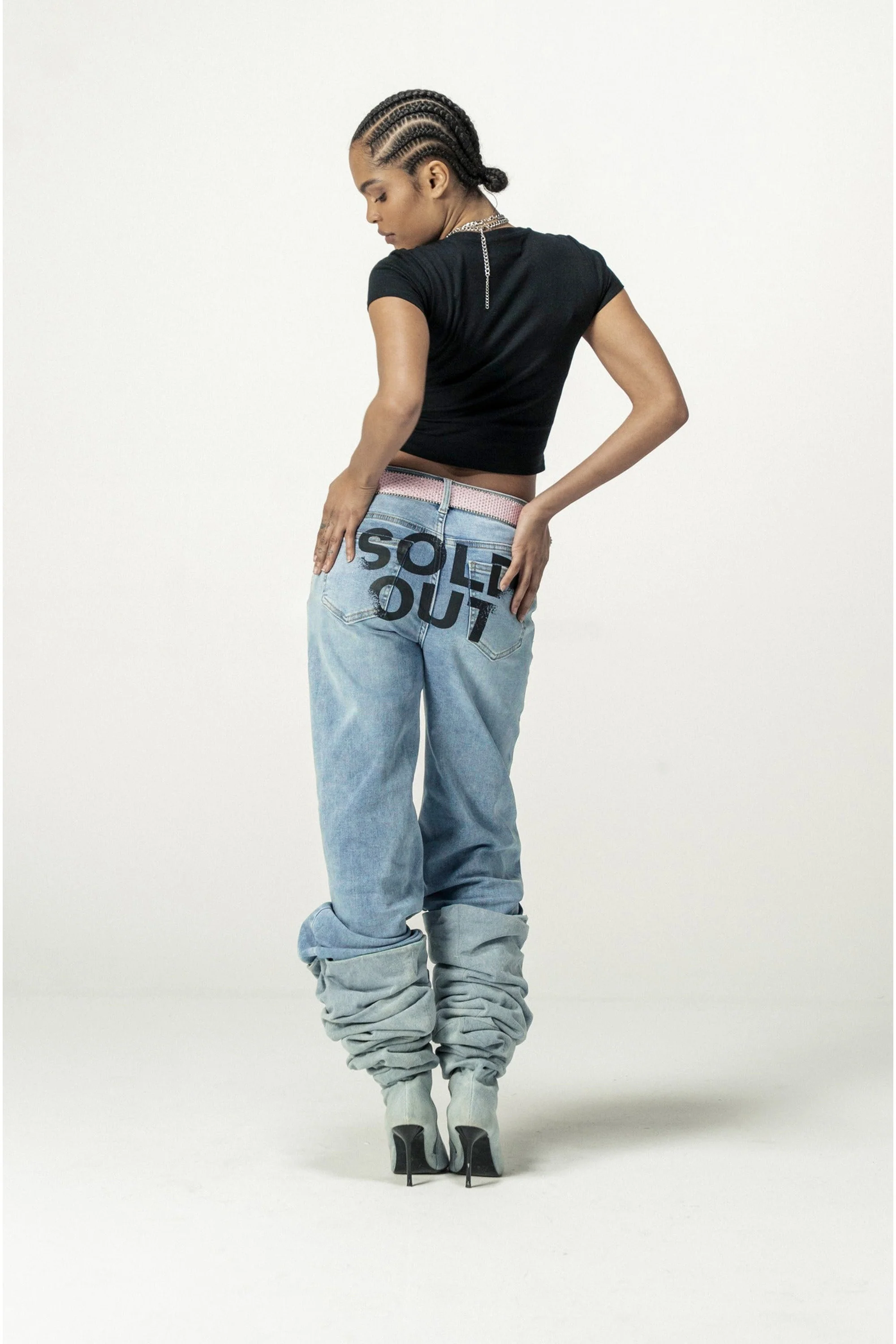 Bigall Denim "DIVA" SoldOut Light Blue - Image 5