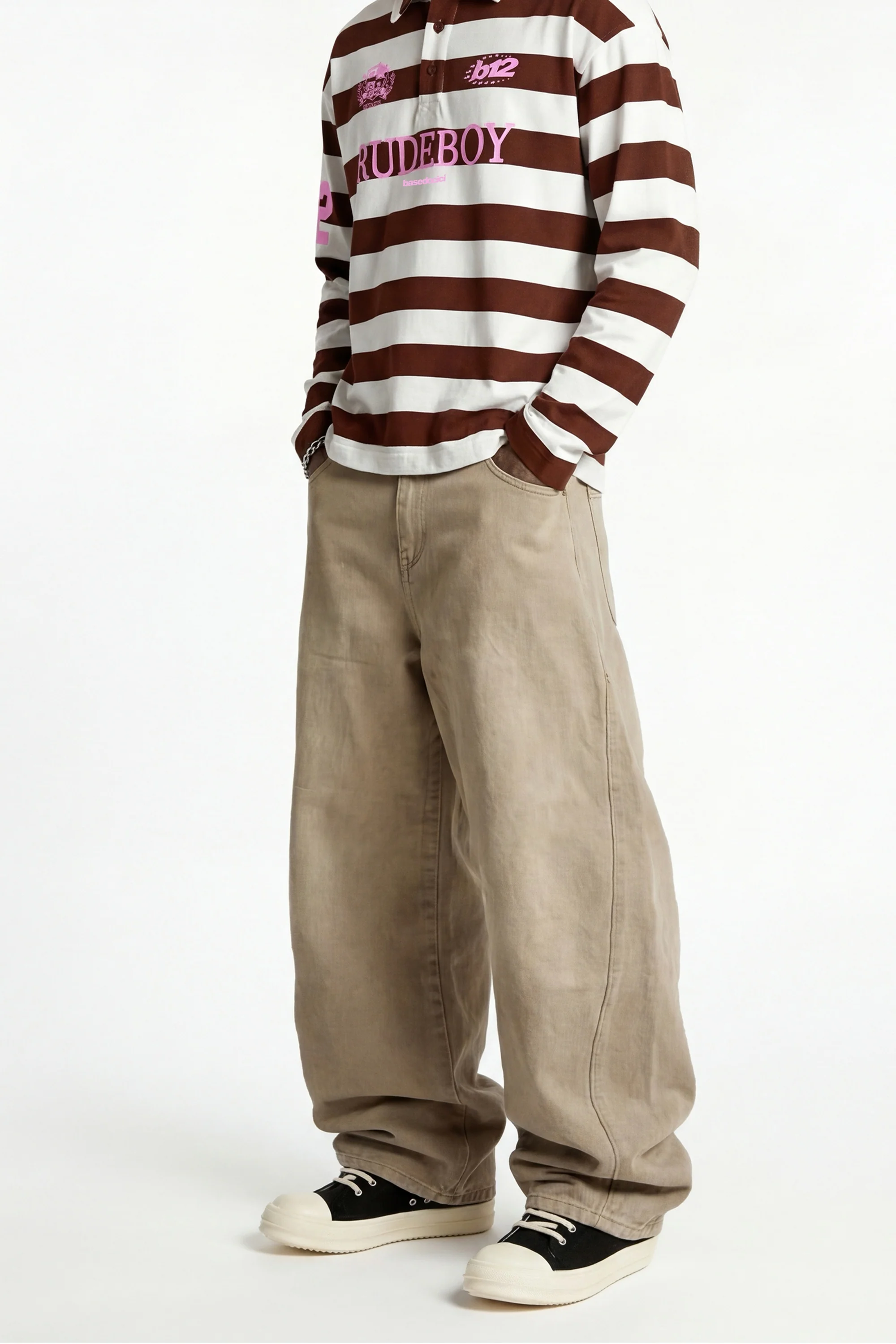 Bigall Denim "FOR DREAMERS" Rudeboy Beige - Image 4