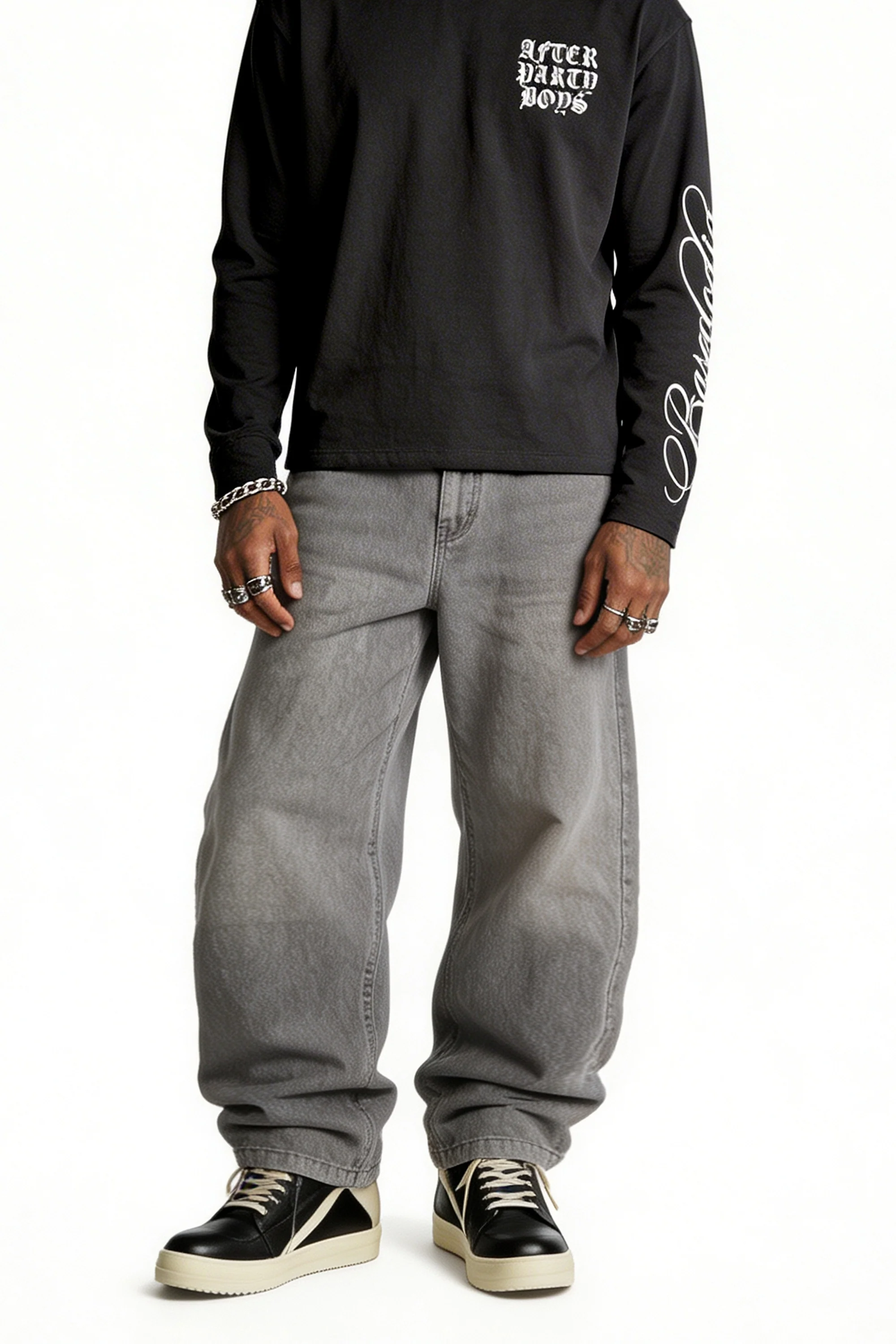 Bigall Denim "FOR DREAMERS" Rudeboy Grey - Image 3