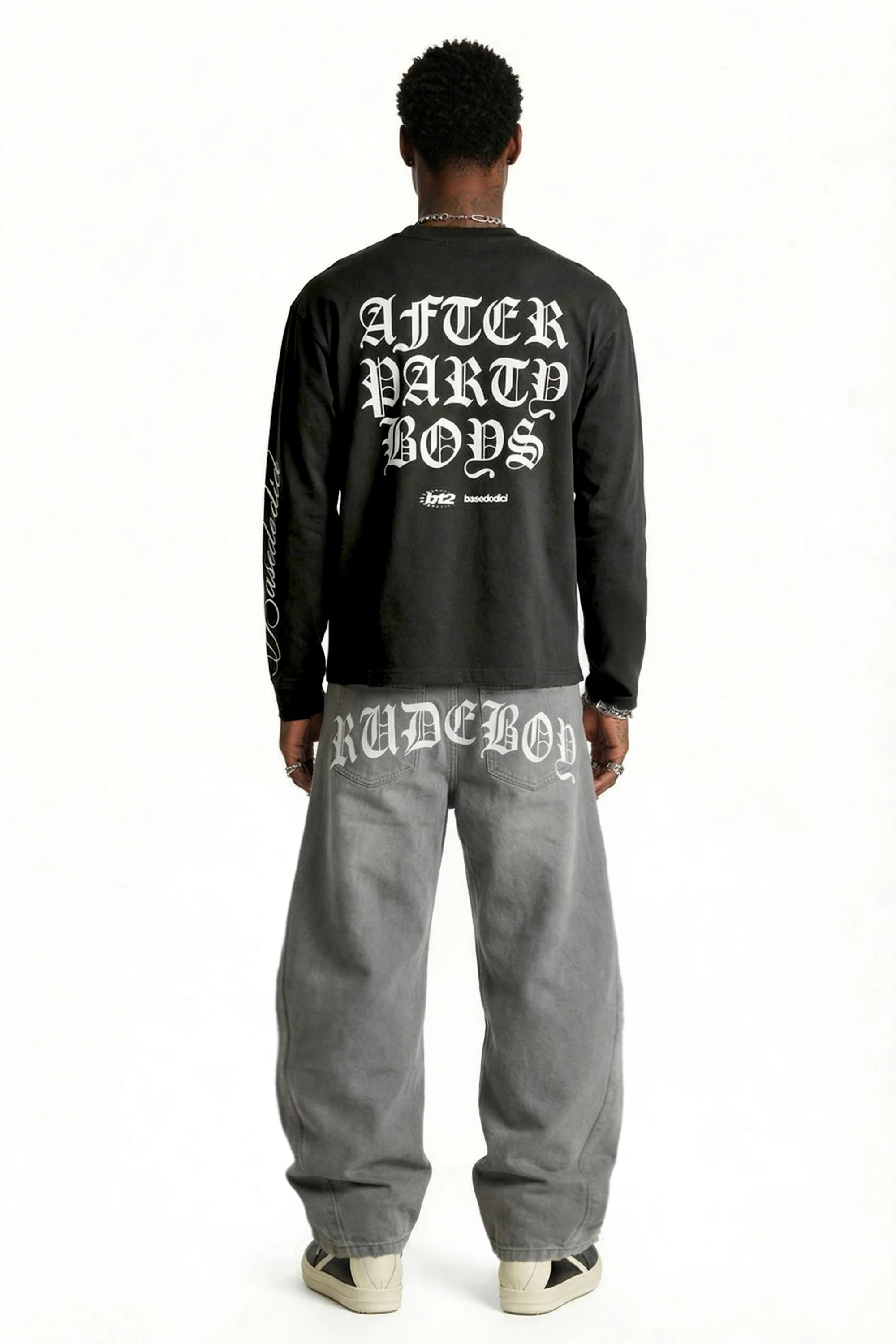 Bigall Denim "FOR DREAMERS" Rudeboy Grey - Image 4