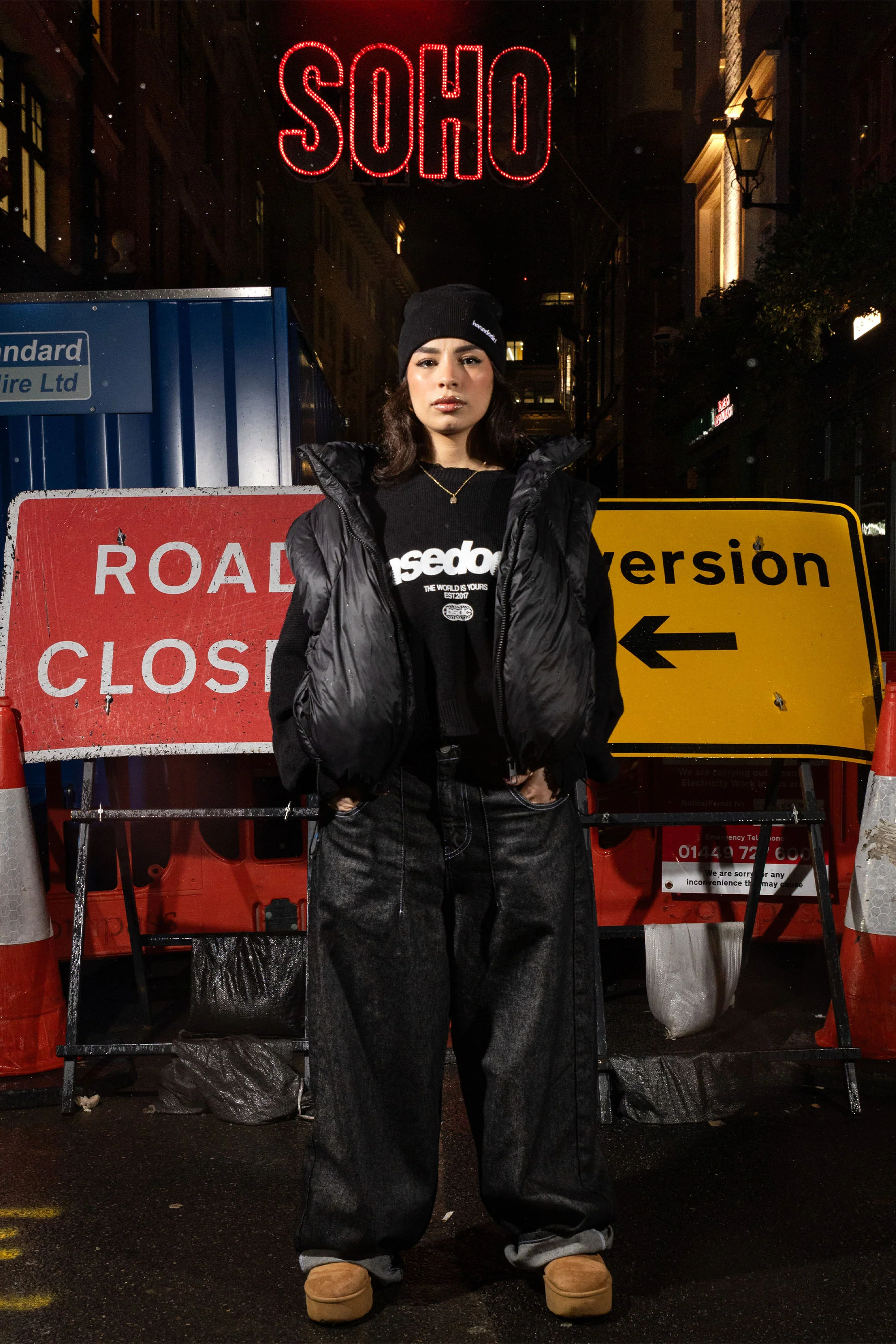 Bigall Denim "RUDEBOY LDN" Black Raw - Image 11