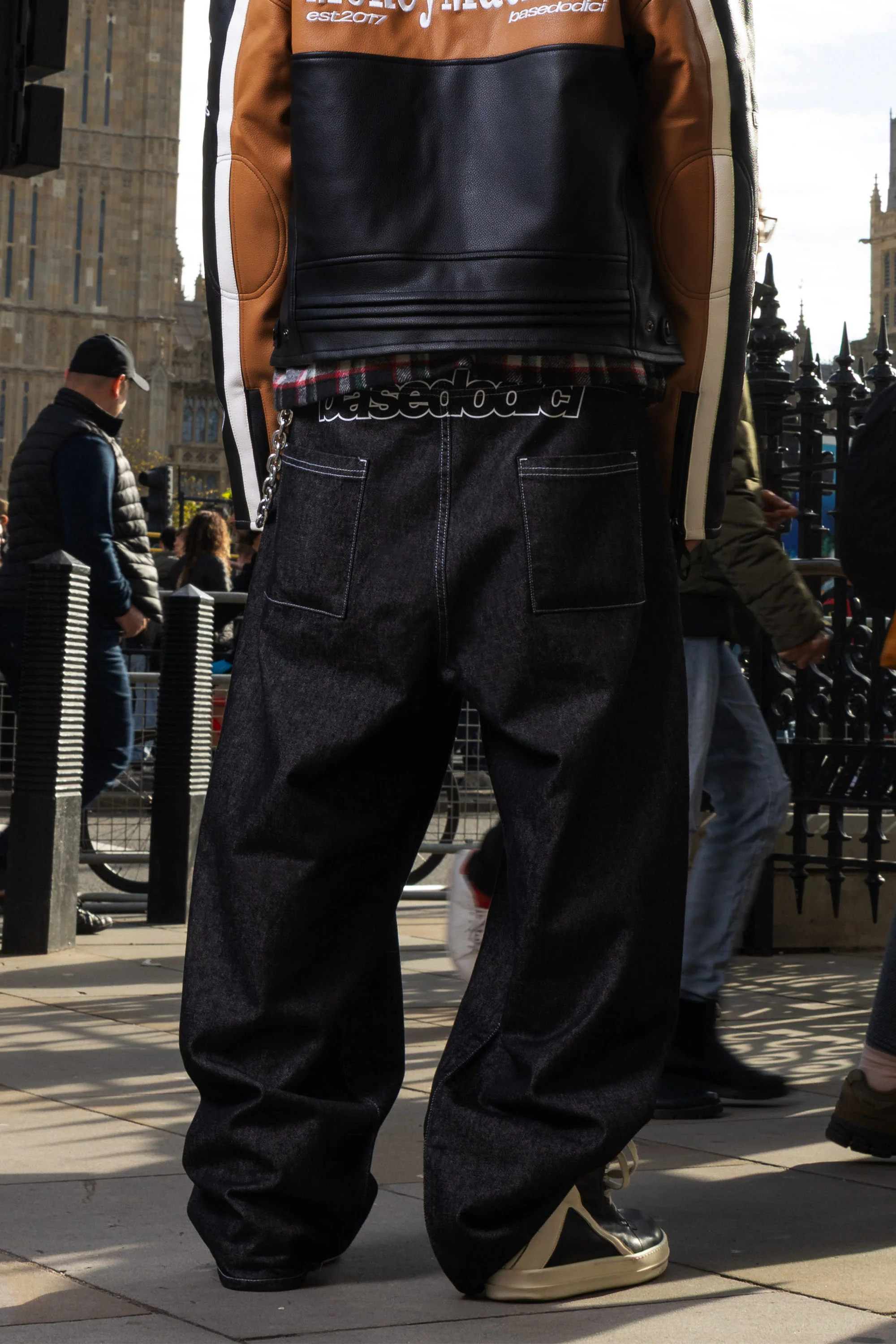 Bigall Denim "RUDEBOY LDN" Black Raw - Image 6