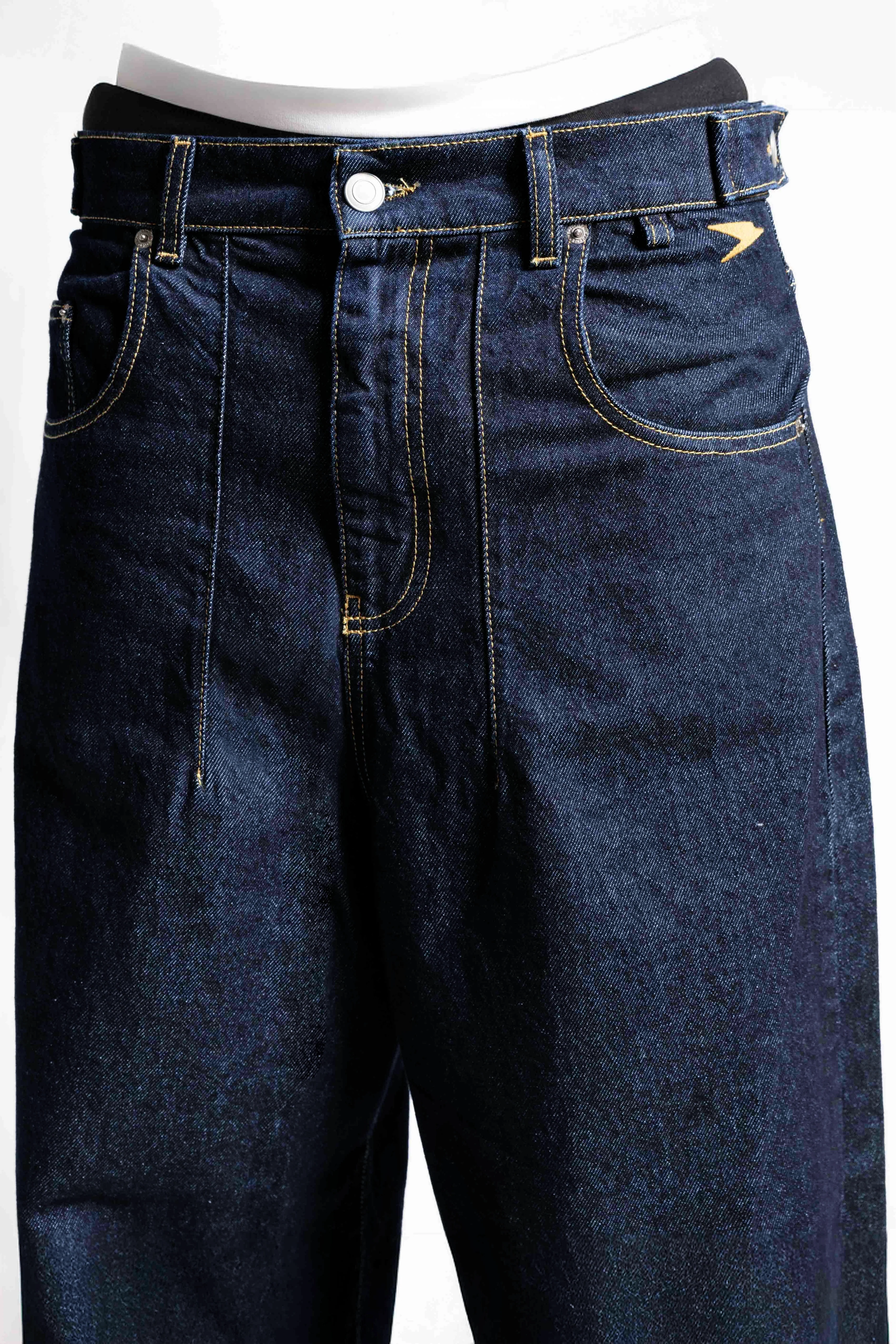 Bigall Denim "RUDEBOY LDN" Blue Raw - Image 10