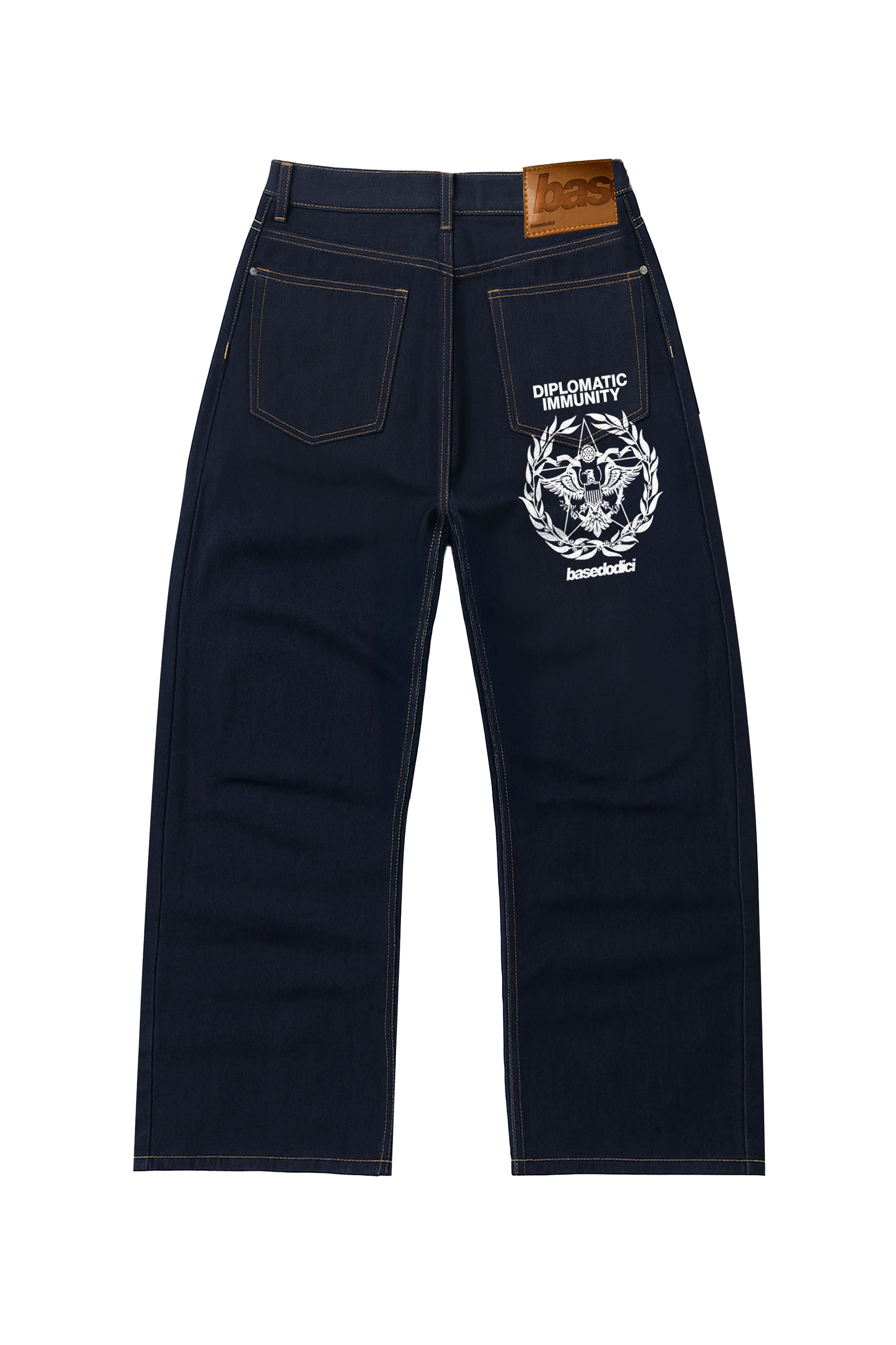 Bigall Denim "WORLD TOUR" Diplomatic Blue Raw
