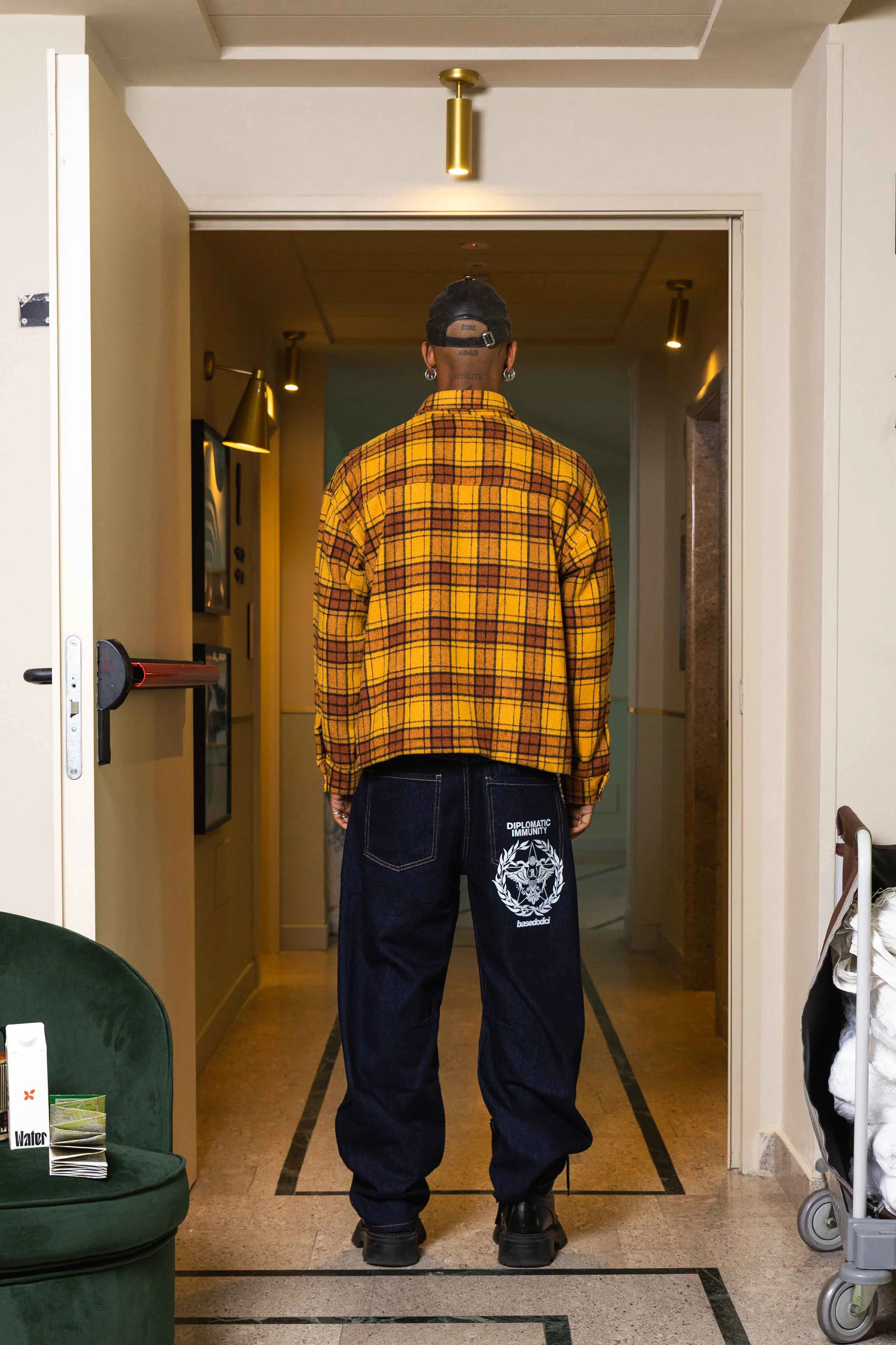 Bigall Denim "WORLD TOUR" Diplomatic Blue Raw - Image 4