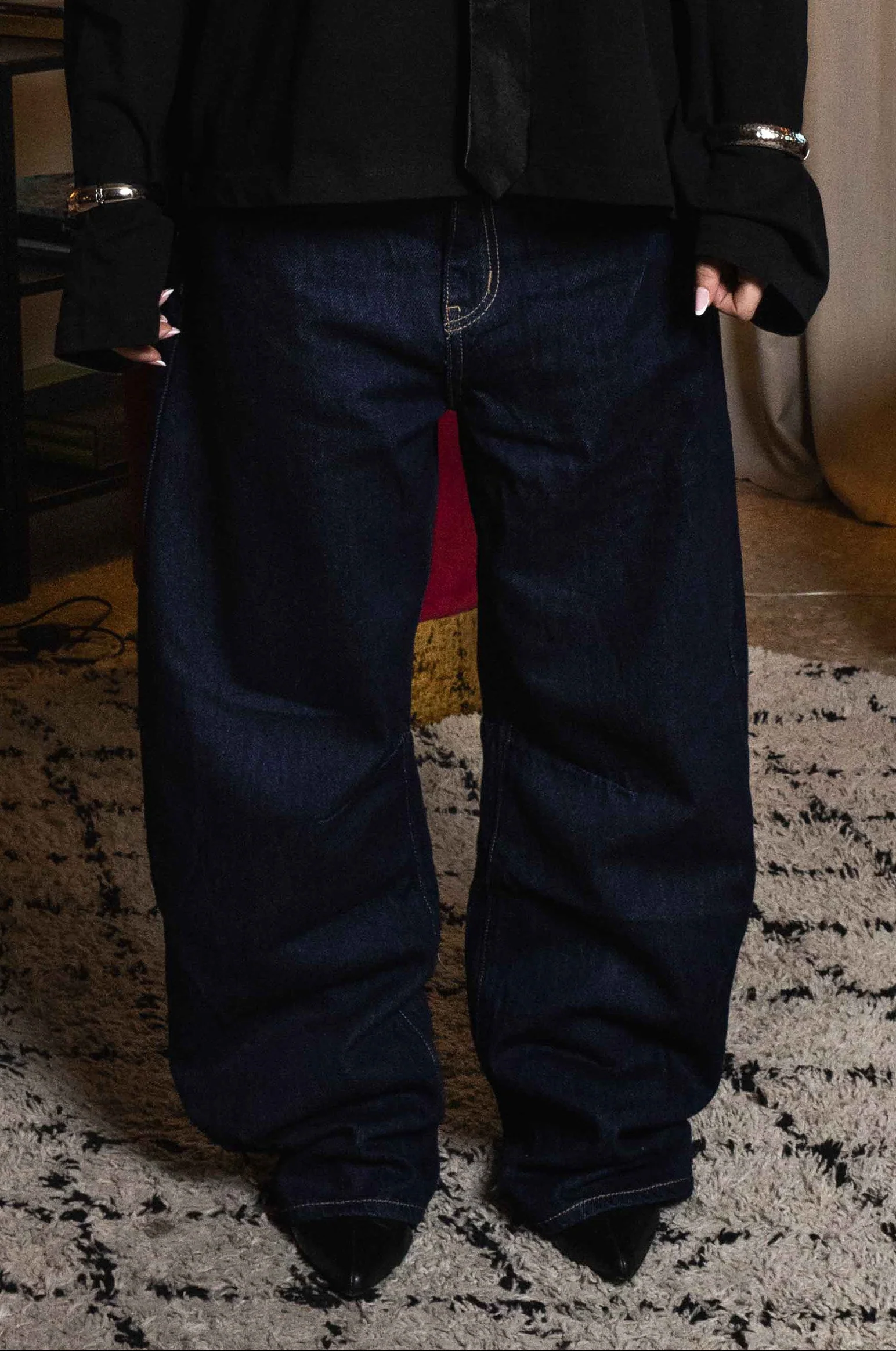 Bigall Denim "WORLD TOUR" Diplomatic Blue Raw - Image 7