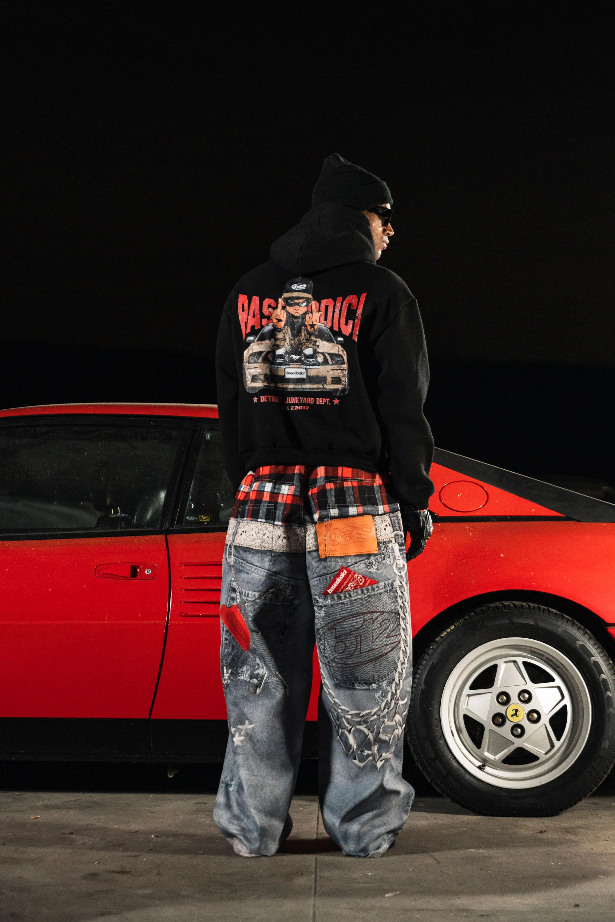 Bigall Graphic "DETROIT" Double Waist - Image 7