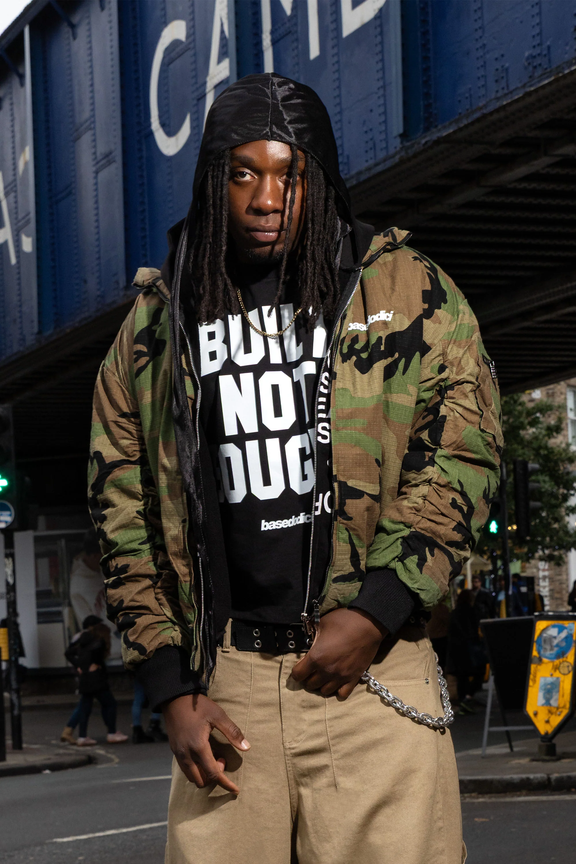 Bomber Jacket "RUDEBOY LDN" Camo