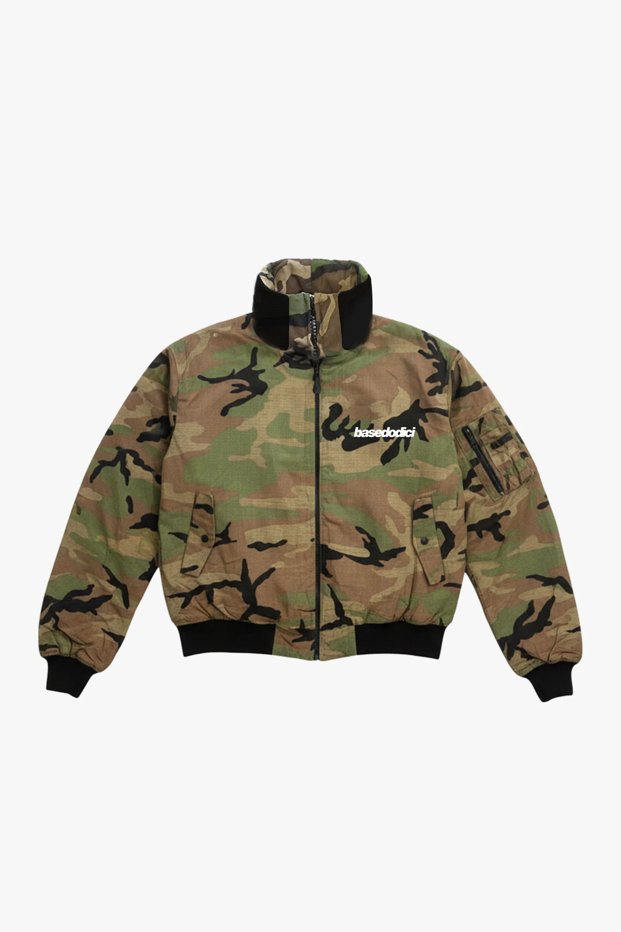 Bomber Jacket "RUDEBOY LDN" Camo - Image 2
