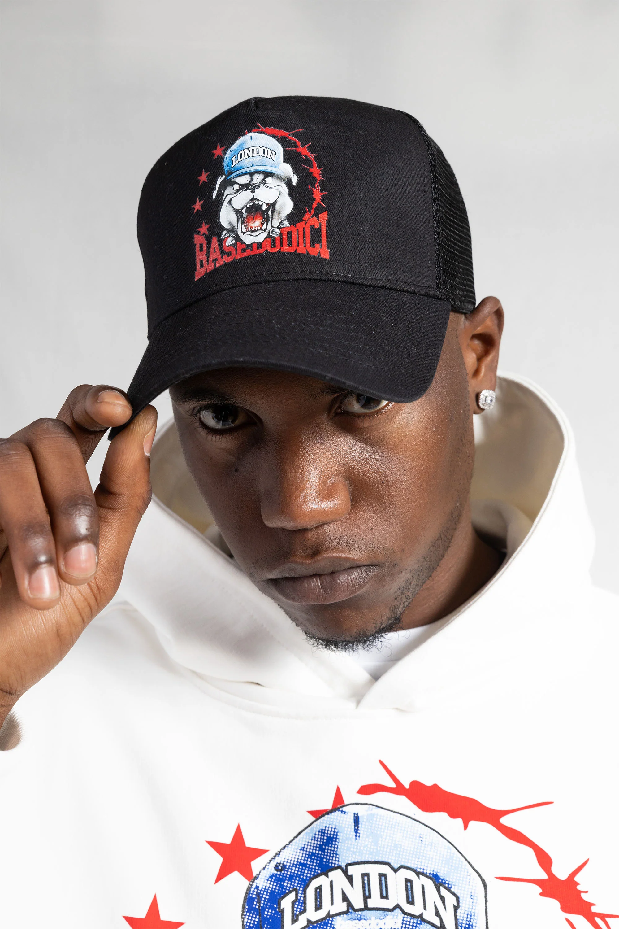 Cap "RUDEBOY LDN" Bull Black