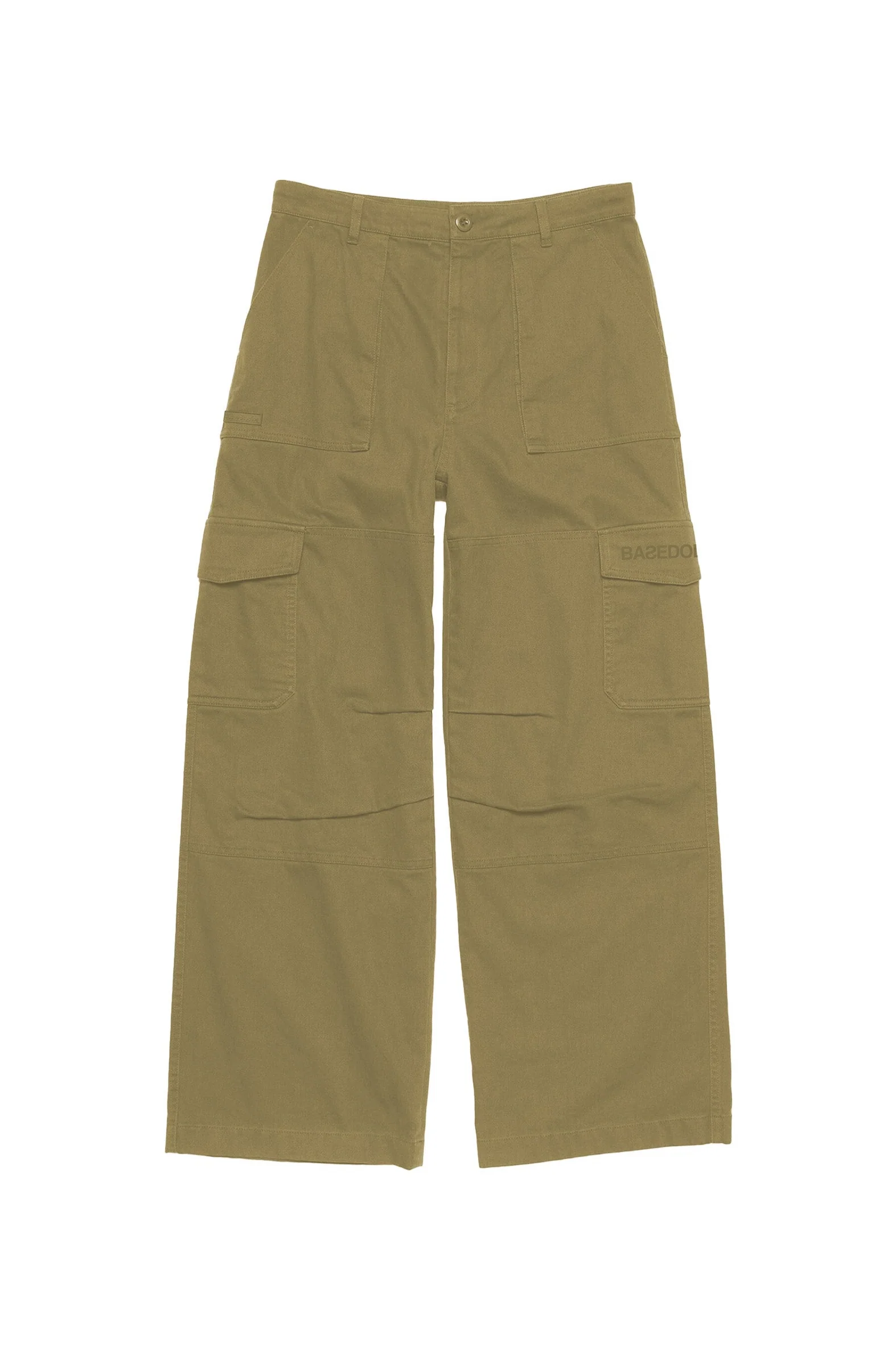Cargo Pants “DE LA RUE À LA RUE” TheBasic Green