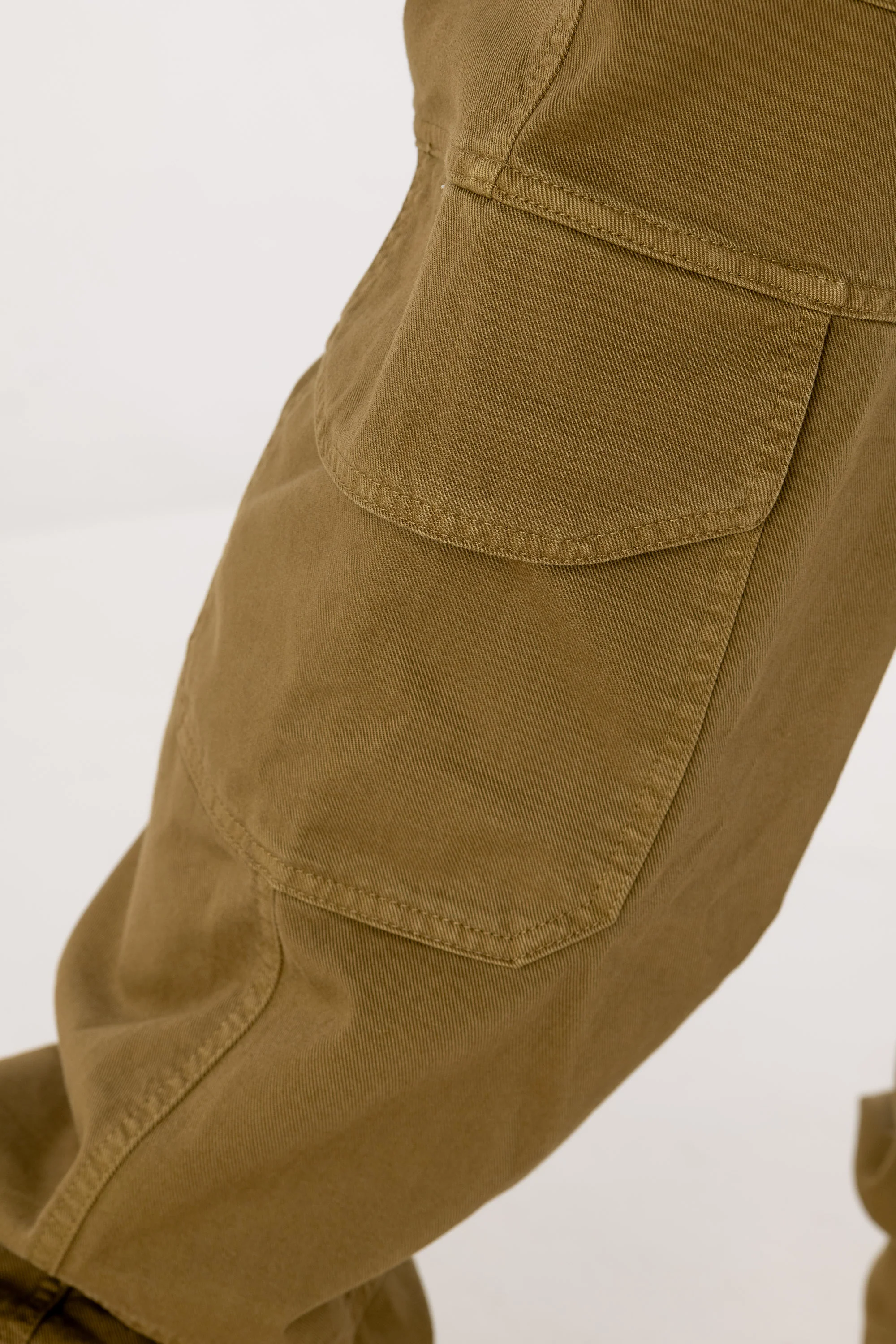 Cargo Pants “DE LA RUE À LA RUE” TheBasic Green - Image 11
