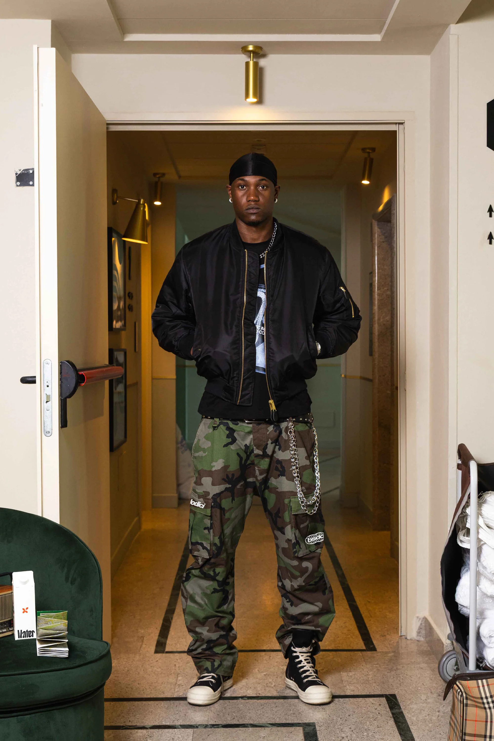 Cargo Pants "WORLD TOUR" Military - Image 4