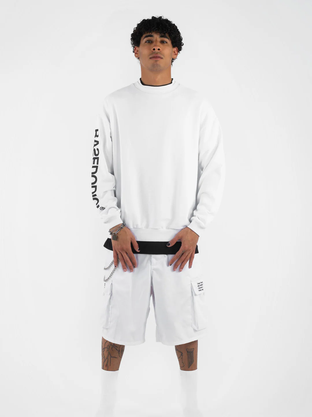 Crewneck “REVIVAL” White - Image 5