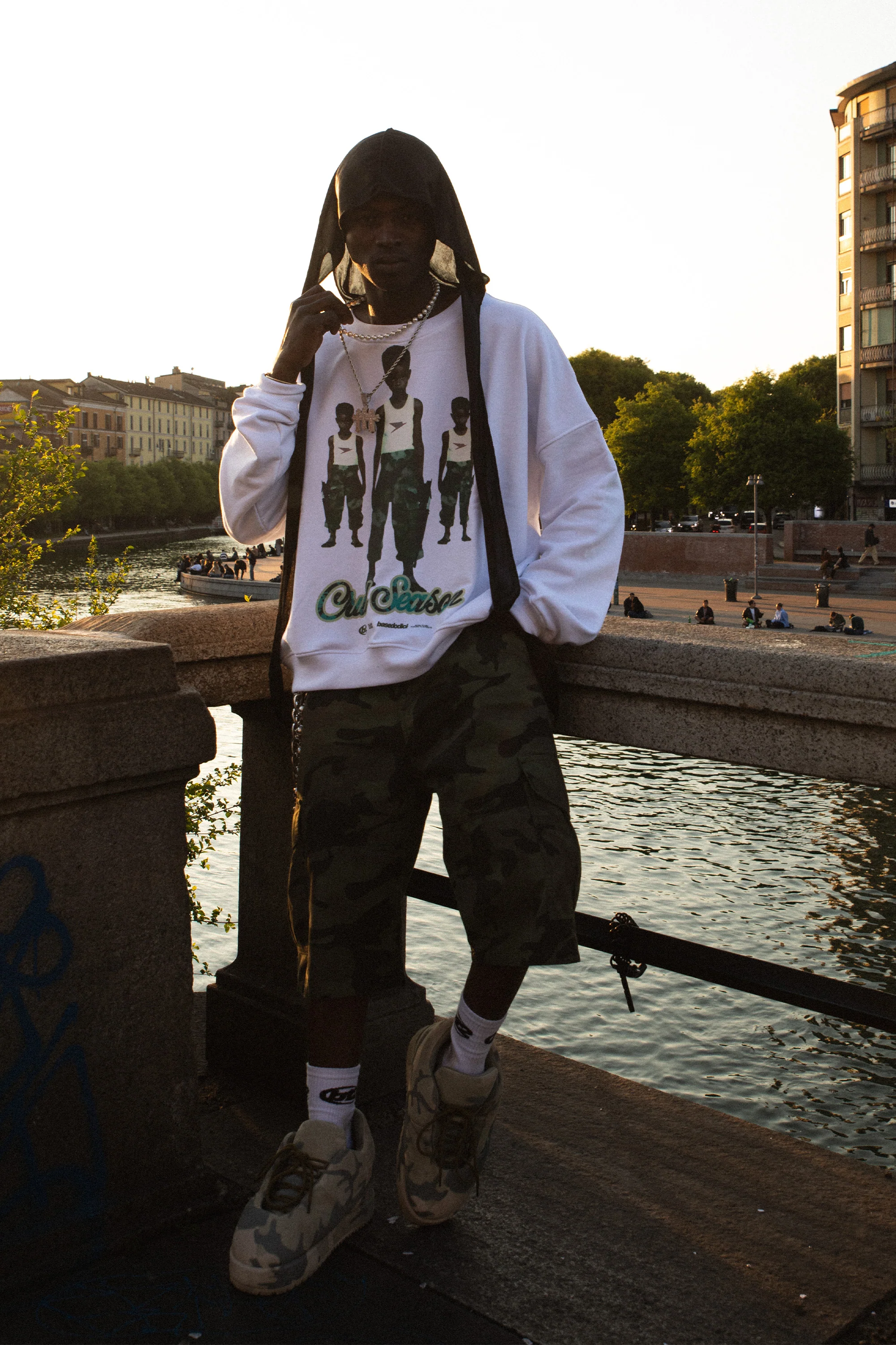 Crewneck "CRUEL SEASON" Cruel White - Image 3