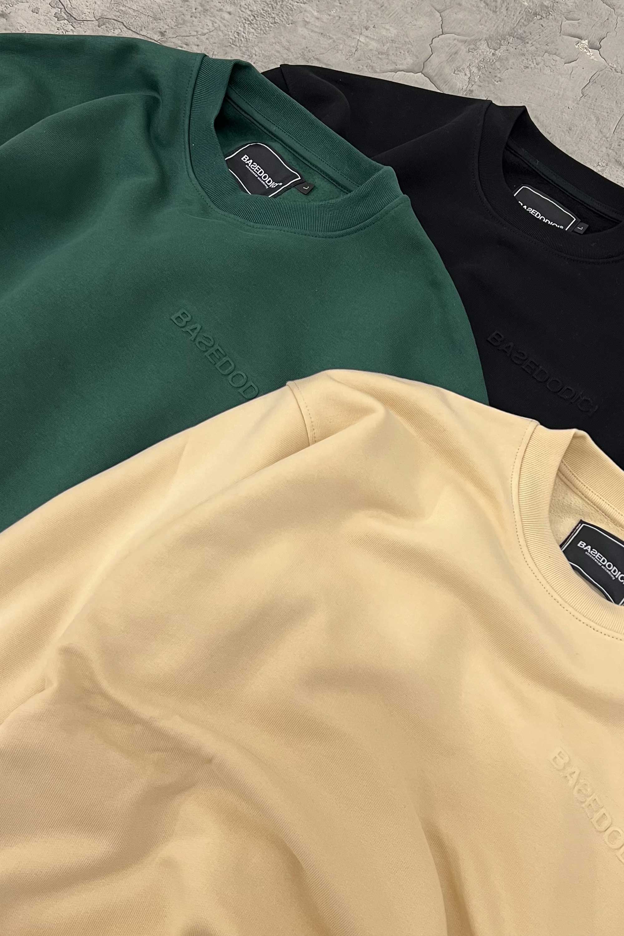 Crewneck "ULTRABASIC" Cream - Image 14