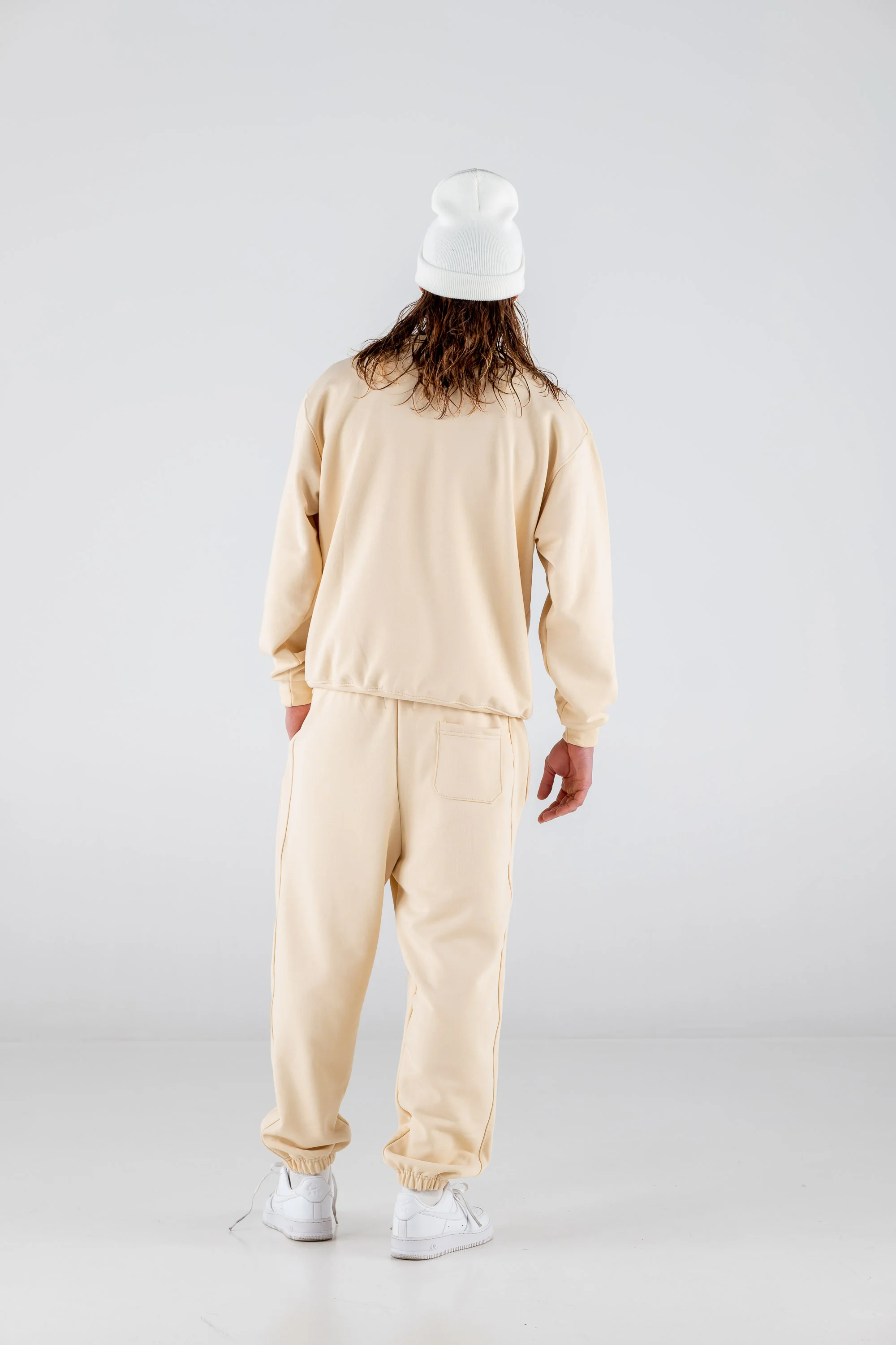 Crewneck "ULTRABASIC" Cream - Image 3