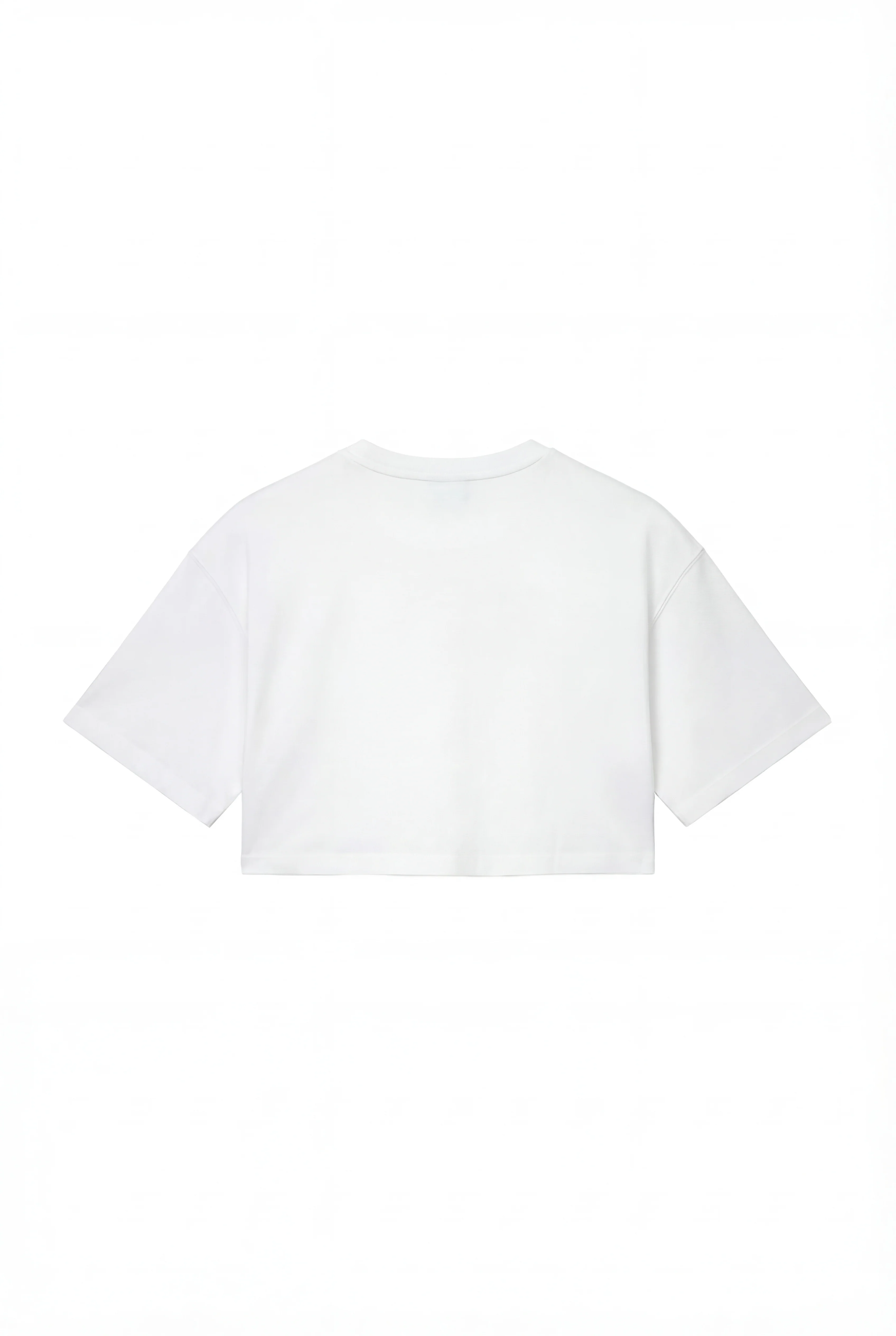 Crop Tee "DIVA" University White - Image 5