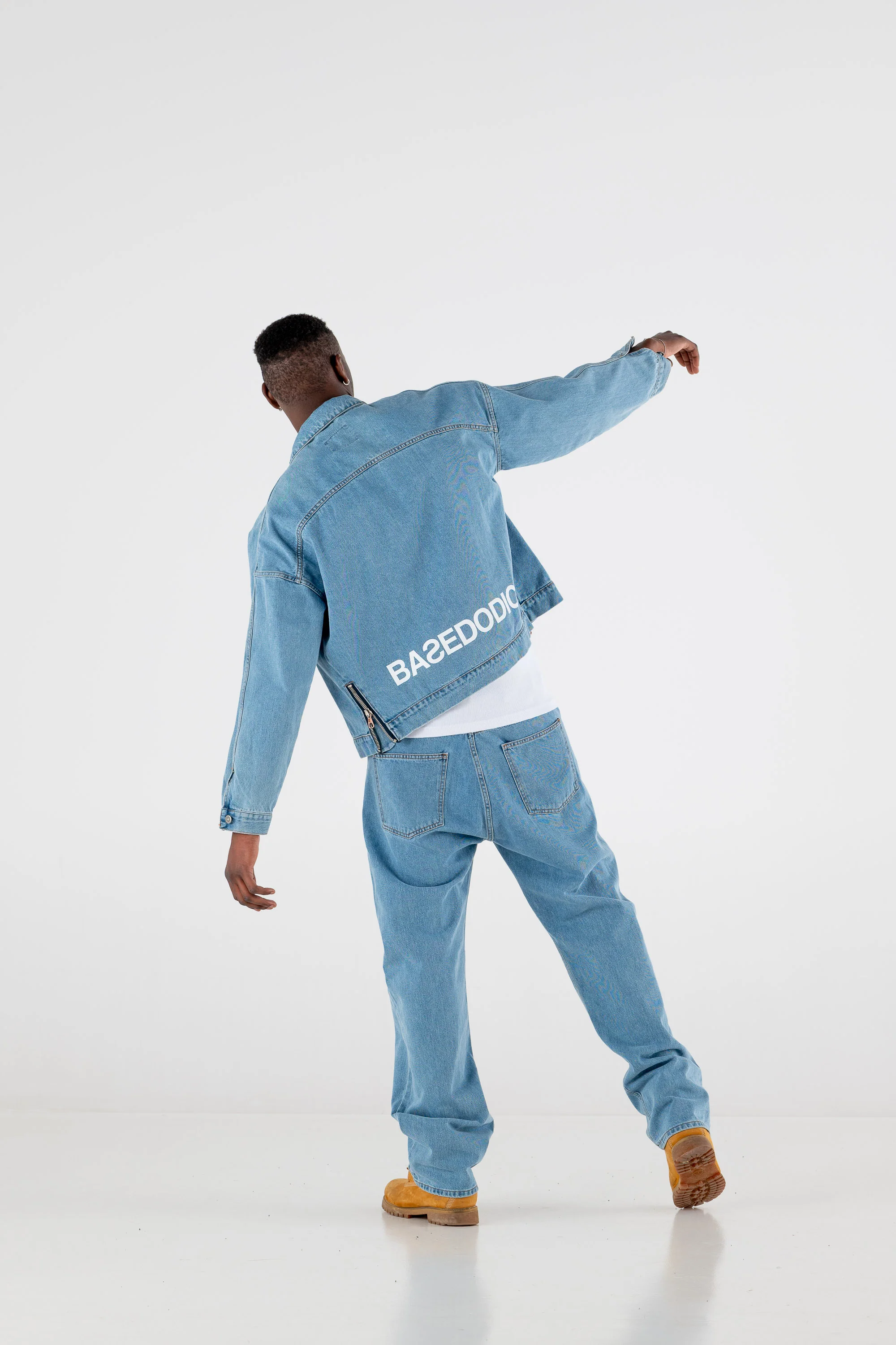 Denim Jacket “RESORT” Light Blue - Image 10