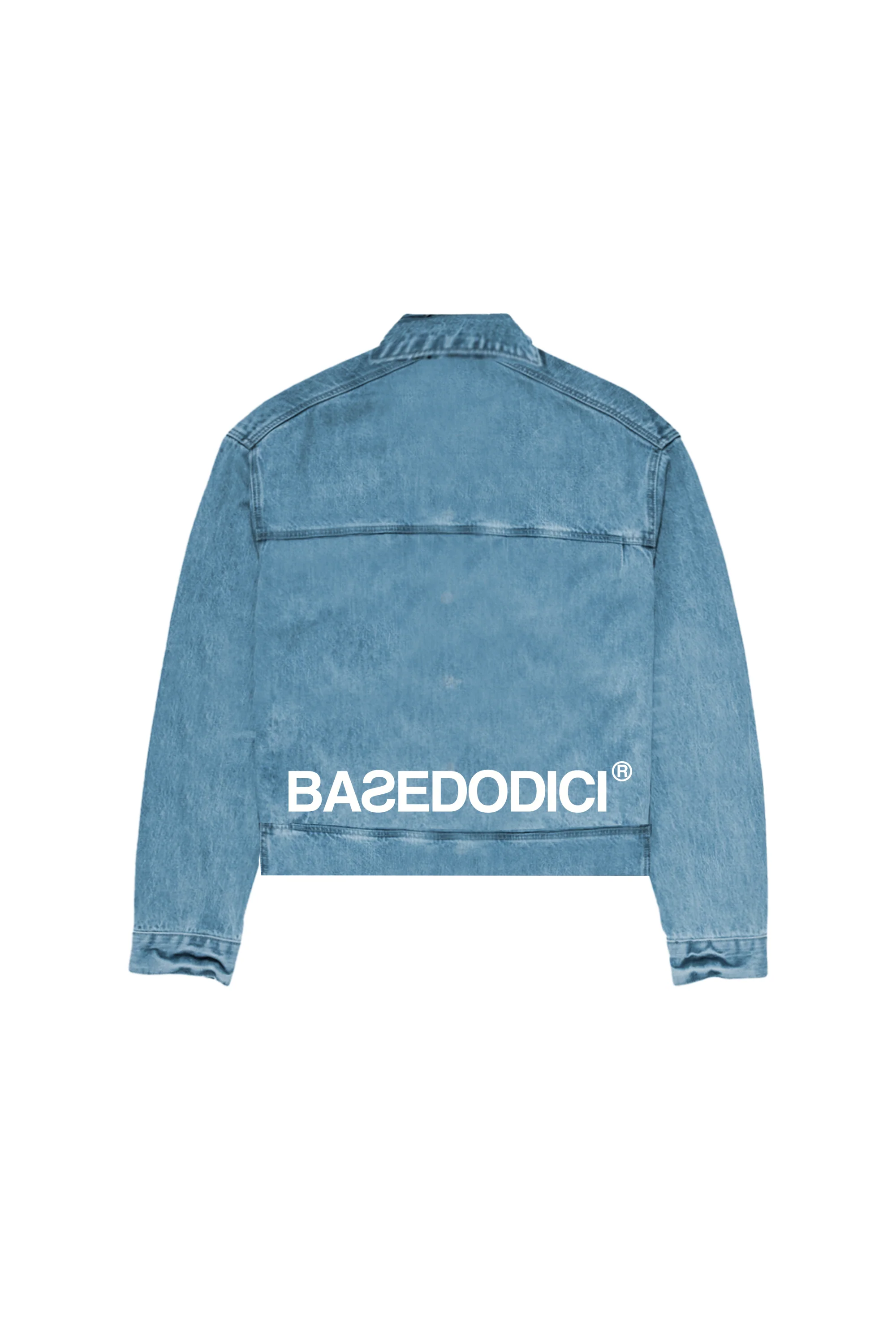 Denim Jacket “RESORT” Light Blue - Image 3