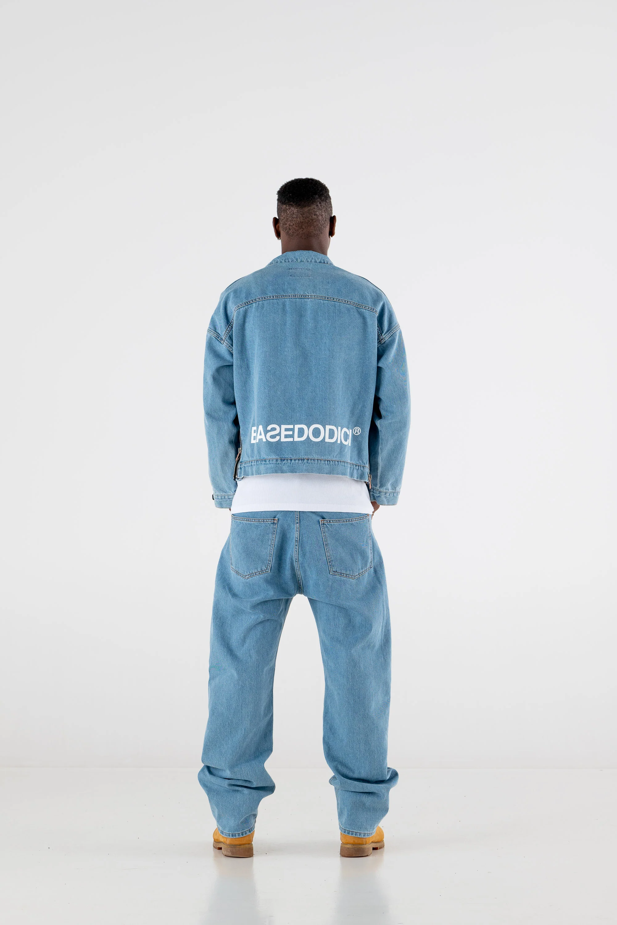 Denim Jacket “RESORT” Light Blue - Image 6