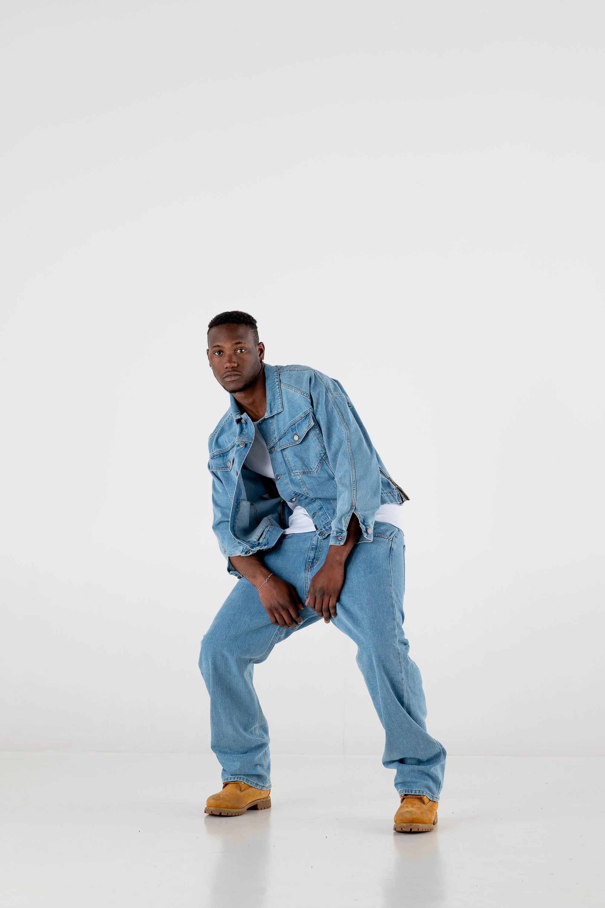 Denim Jacket “RESORT” Light Blue - Image 9