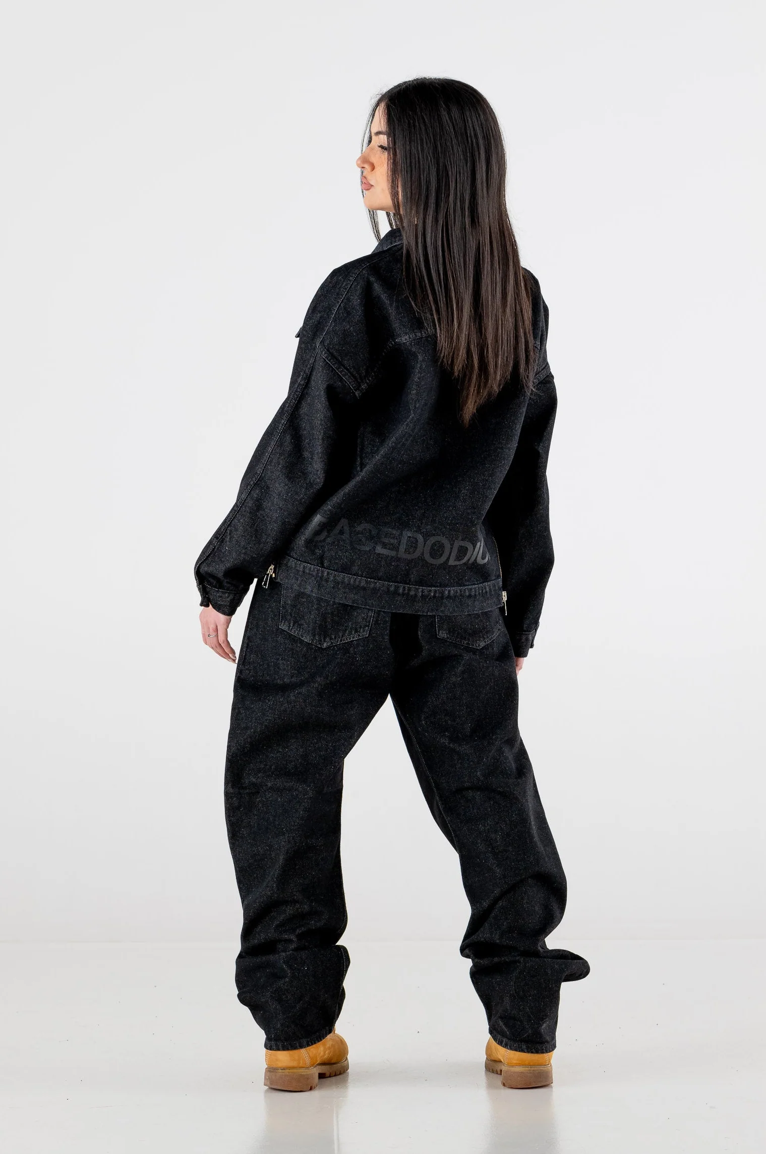 Denim Pants Bigall “RESORT” Black - Image 12