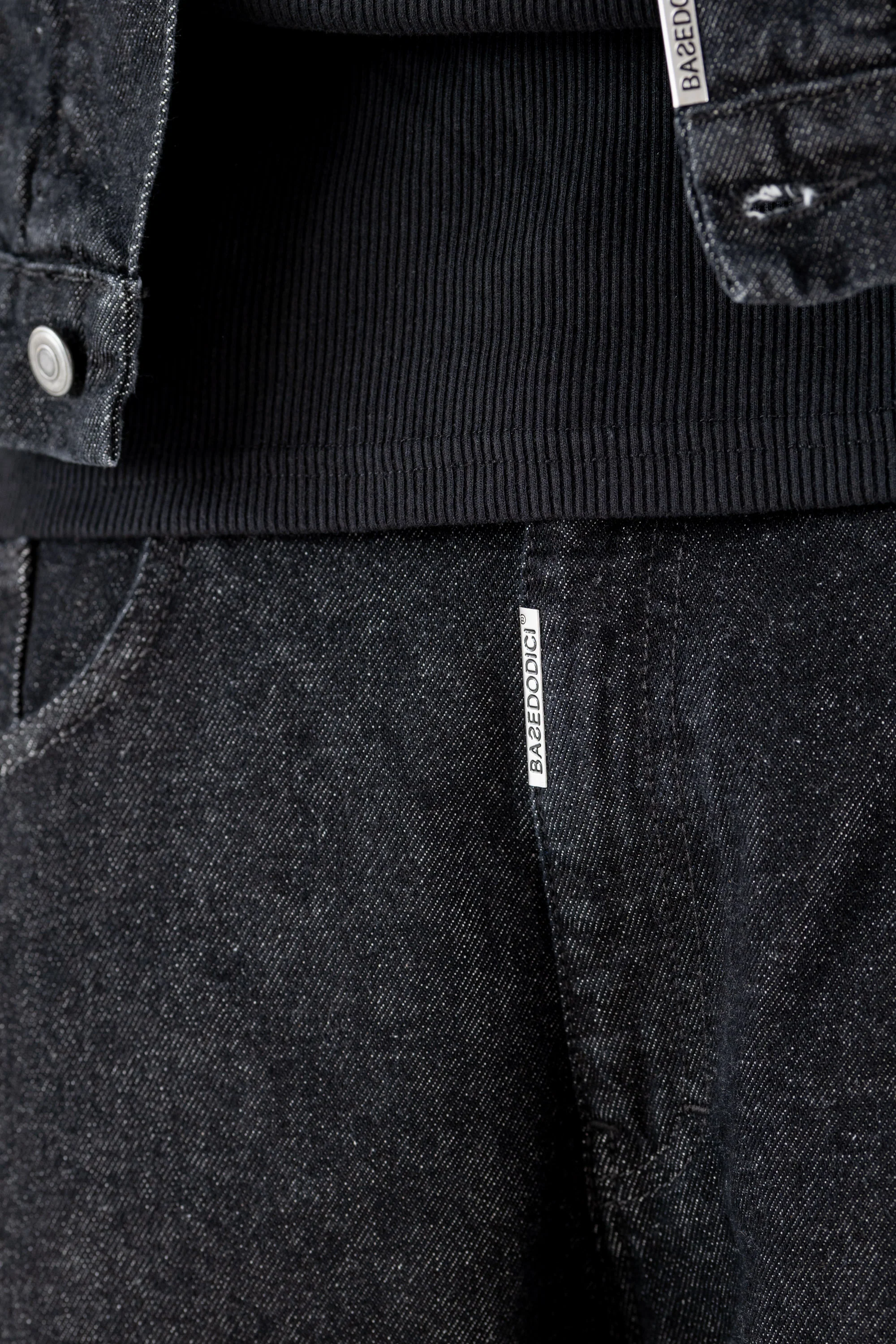 Denim Pants Bigall “RESORT” Black - Image 13