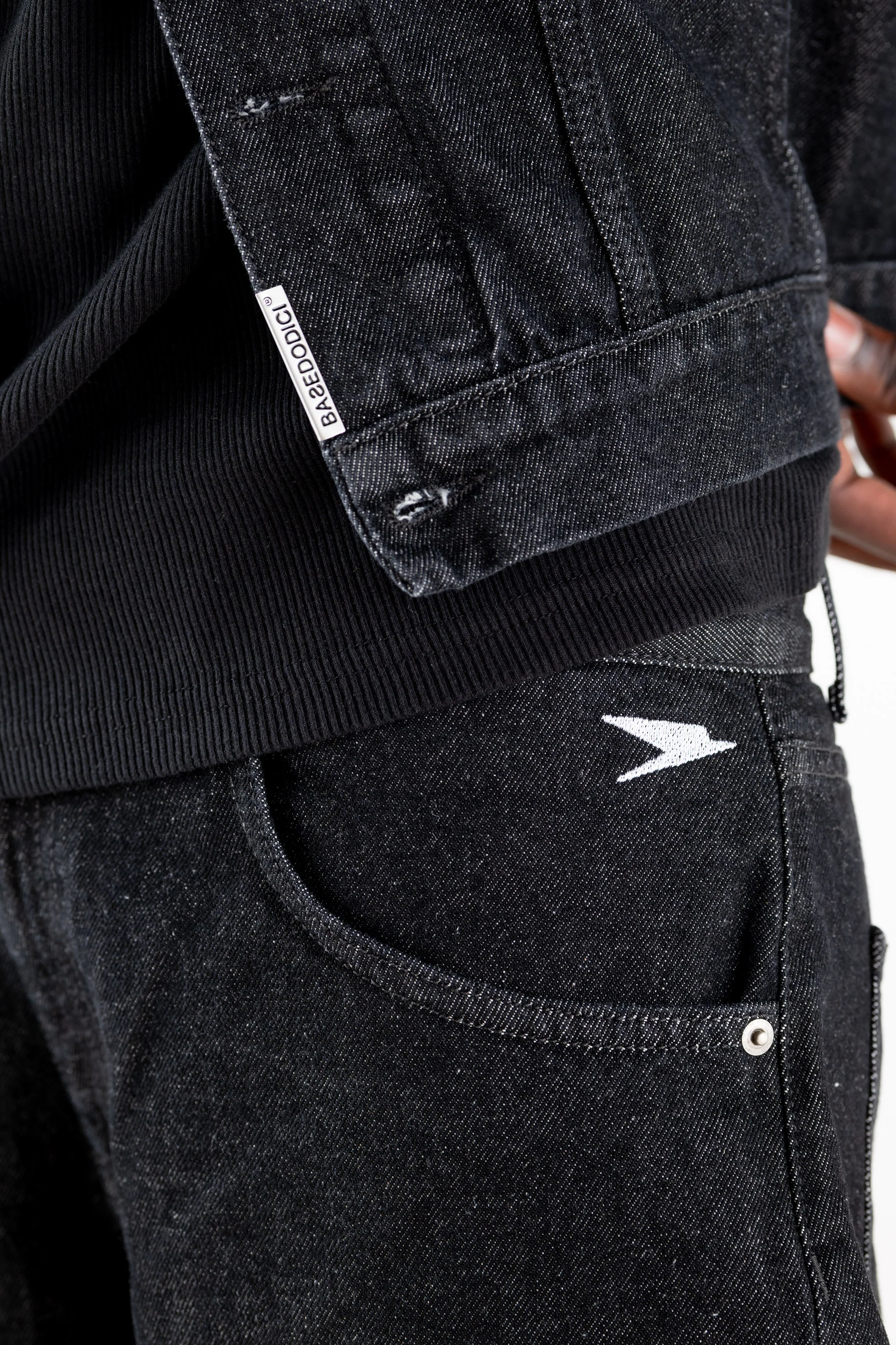 Denim Pants Bigall “RESORT” Black - Image 14
