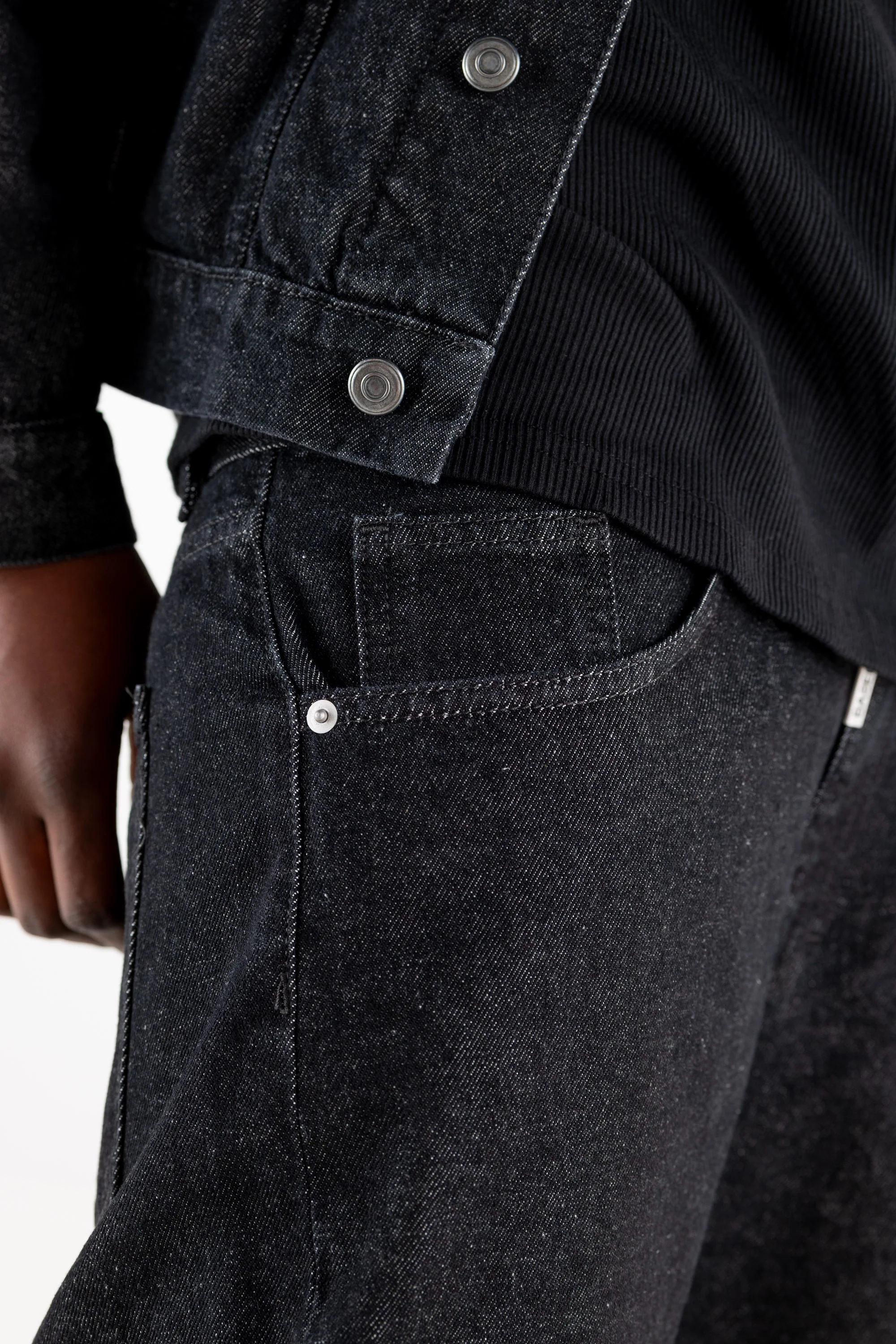 Denim Pants Bigall “RESORT” Black - Image 16
